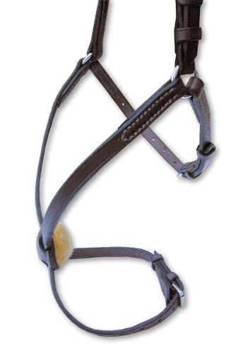 Nunn Finer Figure 8 Noseband with Rings - Premium Horse Training Equipment for Jumping & Dressage | Secure Fit for Equestrian Sports