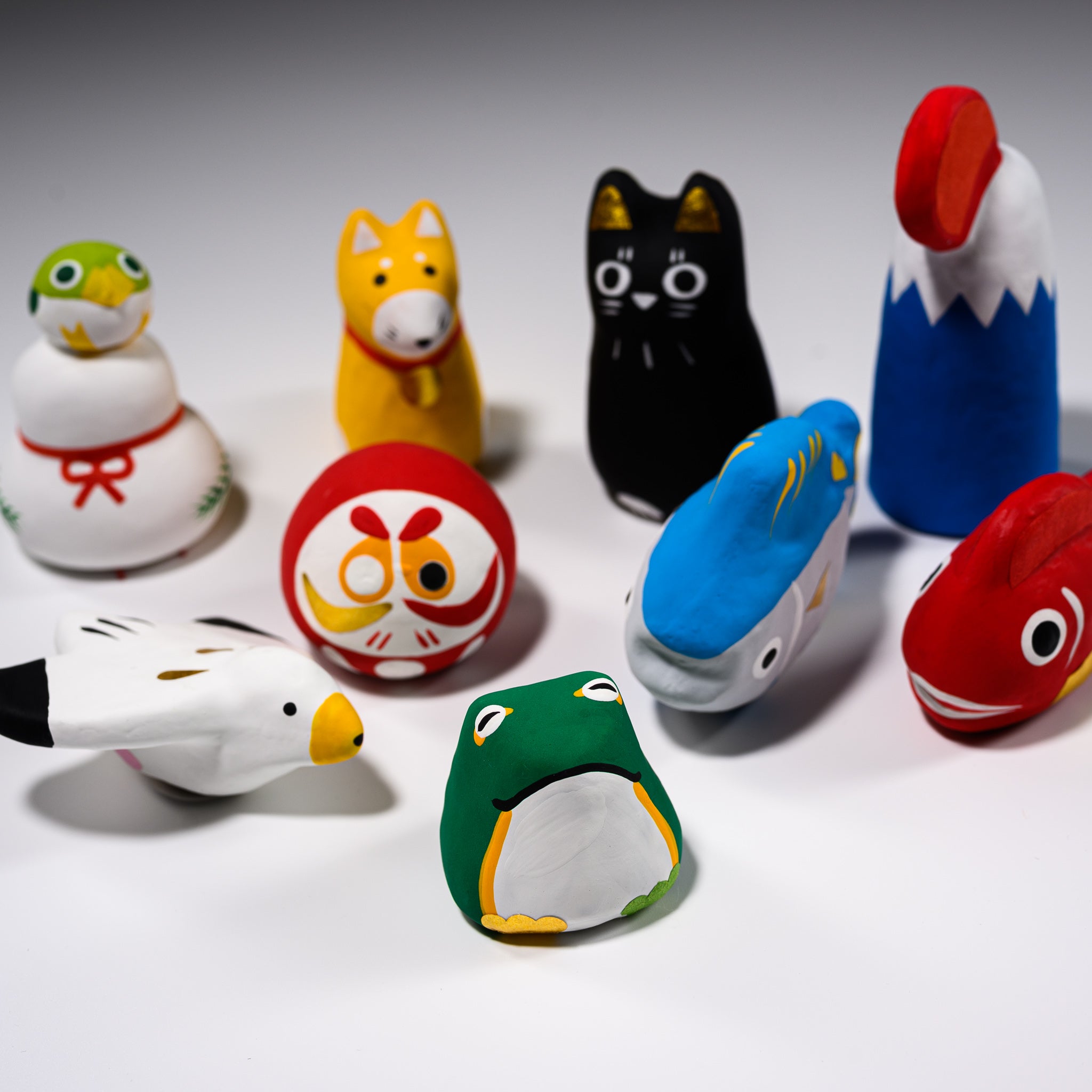 Handheld Lucky Fortune Ornament - Bird Charm for Good Luck | Japanese Omikuji Seagull Decoration | Perfect for Home Decor, Gift Giving & Feng Shui