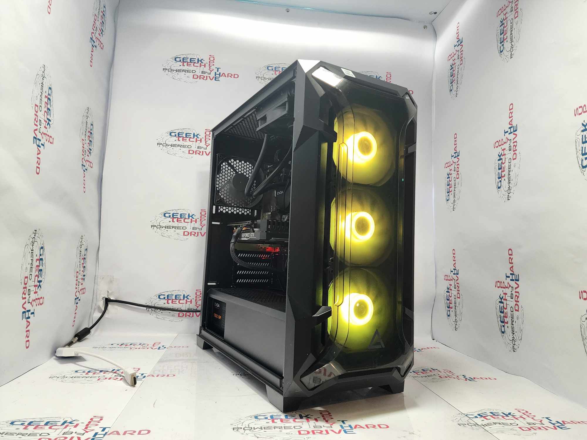 High-Performance Gaming PC with Windows 10, Intel i3-10105 Quad Core, GTX 1660 6GB, 500GB SSD + 1TB HDD, 32GB DDR4 - Black | Perfect for Esports, Streaming & VR Gaming