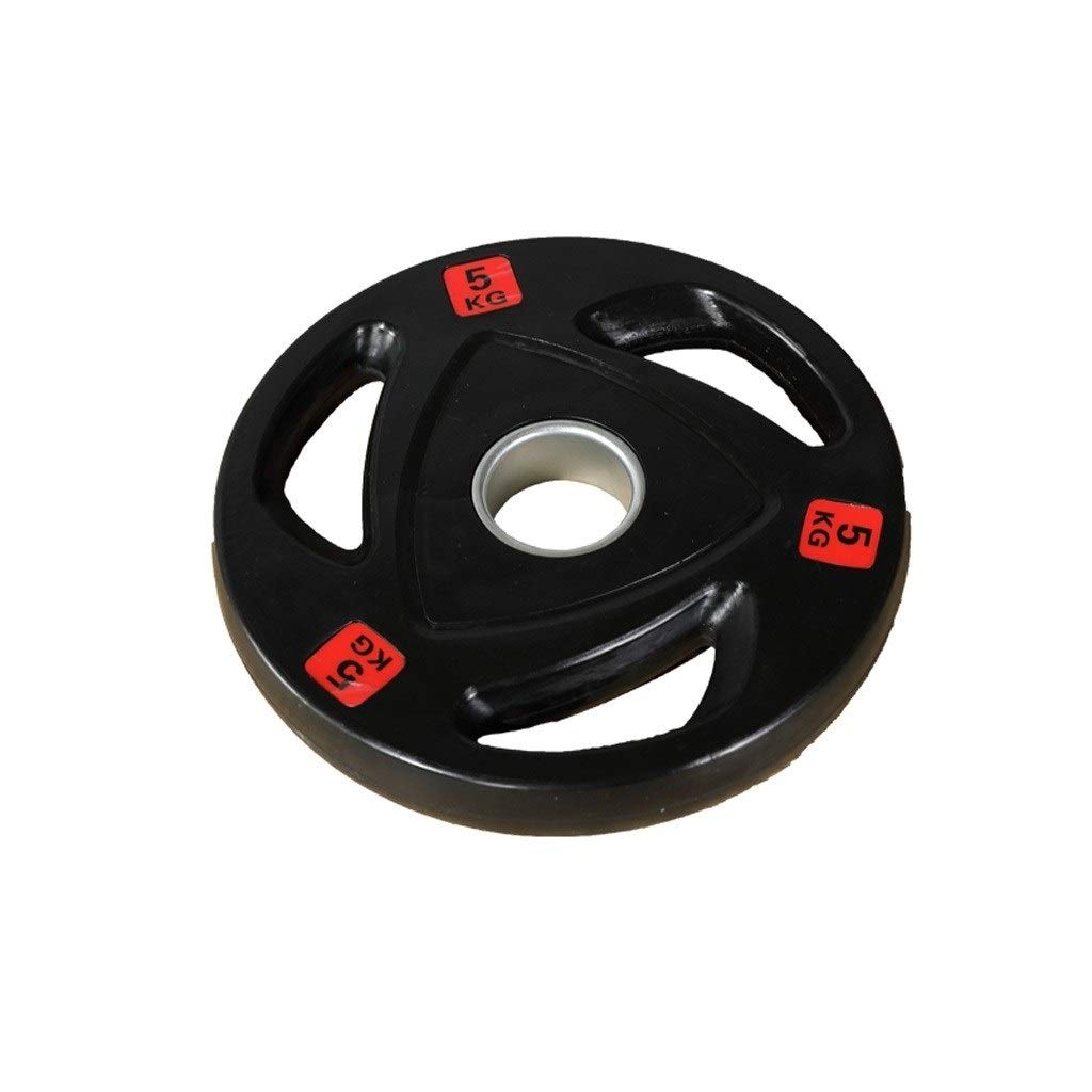 PIAOLING Olympic Weight Plates - Cast Iron Tri-Grip Barbell Weights for Home Gym, Strength Training & Fitness Workouts - Perfect for Deadlifts, Squats & CrossFit Exercises