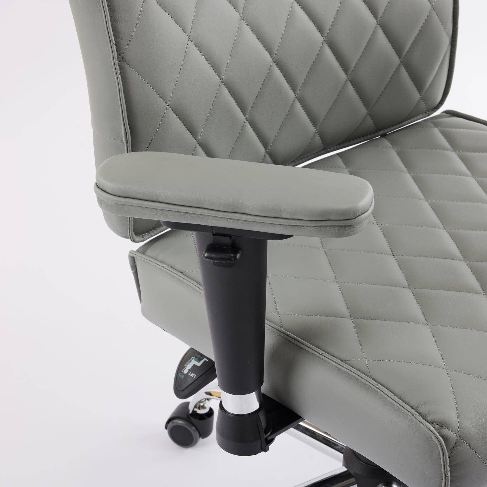 Delia Manicure Nail Salon Chair - Adjustable Pedicure Spa Stool with Wheels for Salon & Home Use - Perfect for Nail Technicians & Beauty Professionals