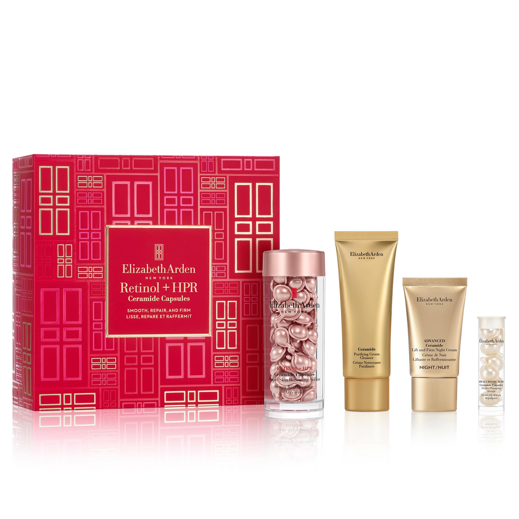 4-Piece Anti-Aging Skincare Set - Smooth, Repair & Firm Skin | Perfect for Daily Routine & Gift Giving