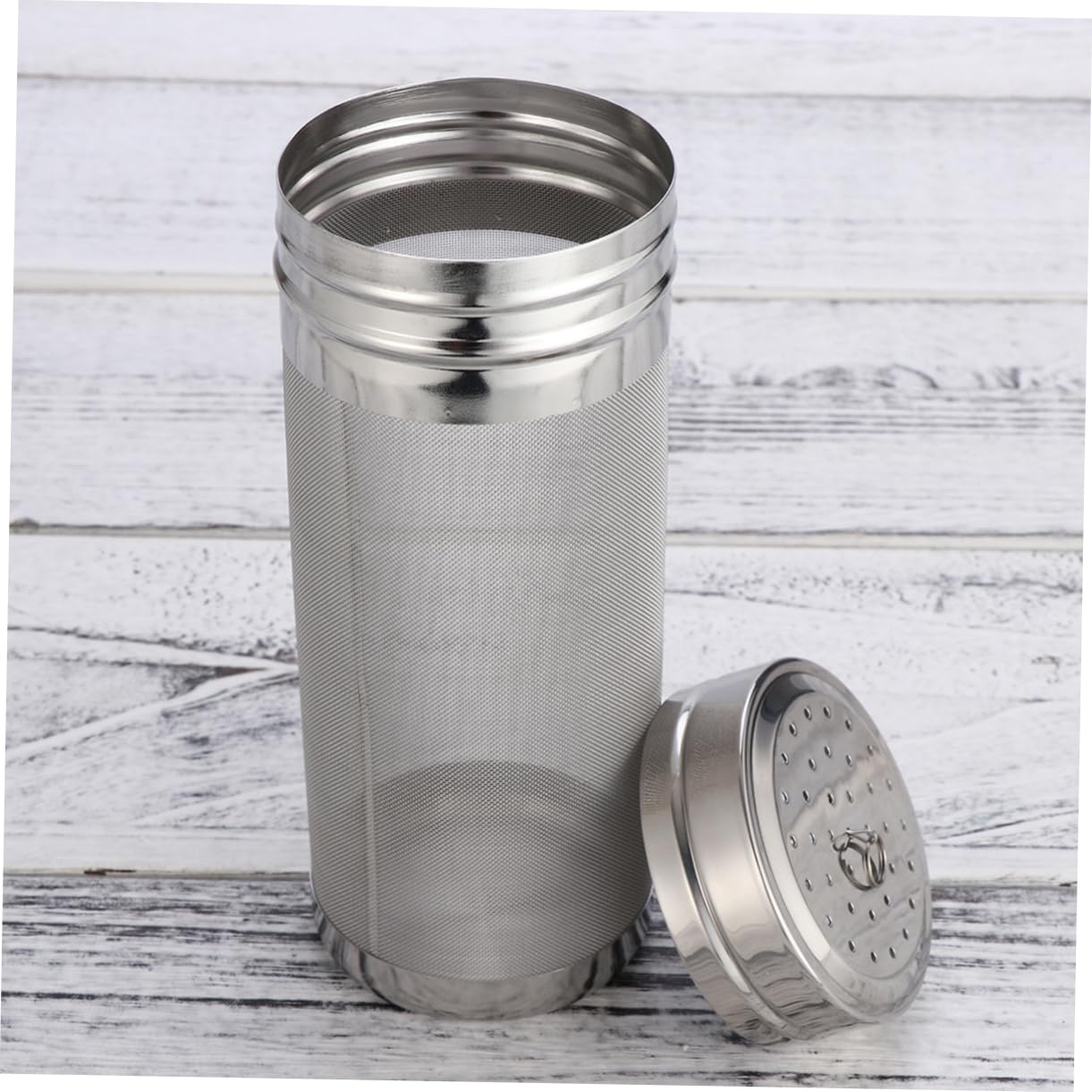 7x18cm Stainless Steel Hopper Filter - Premium Brewing Screen Tool for Coffee & Tea - Easy to Clean & Durable - Perfect for Home Brewing, Espresso Machines & Cold Brew Makers