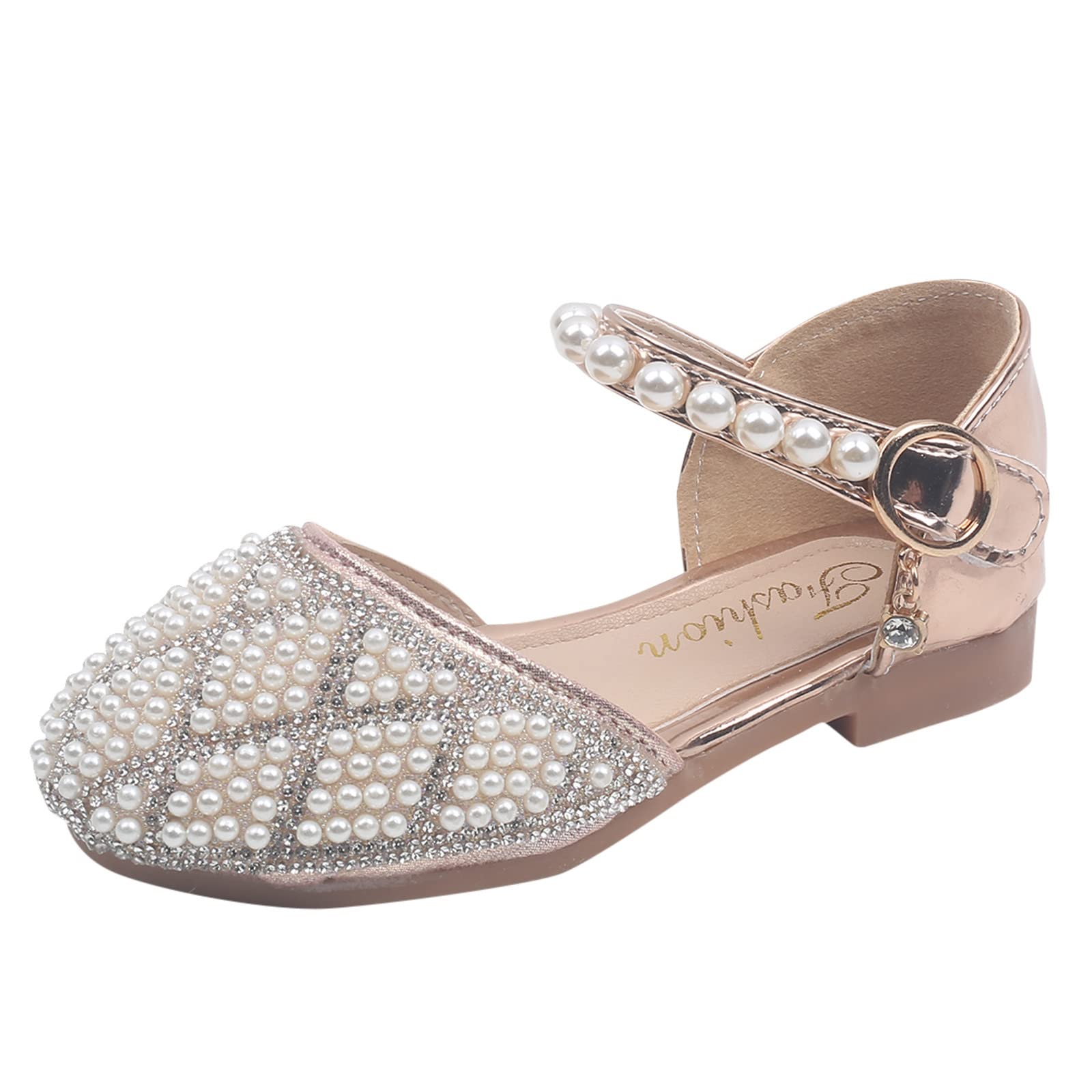 Crystal Baby Sandals with Bowknot for Girls - Perfect for Dancing & Parties