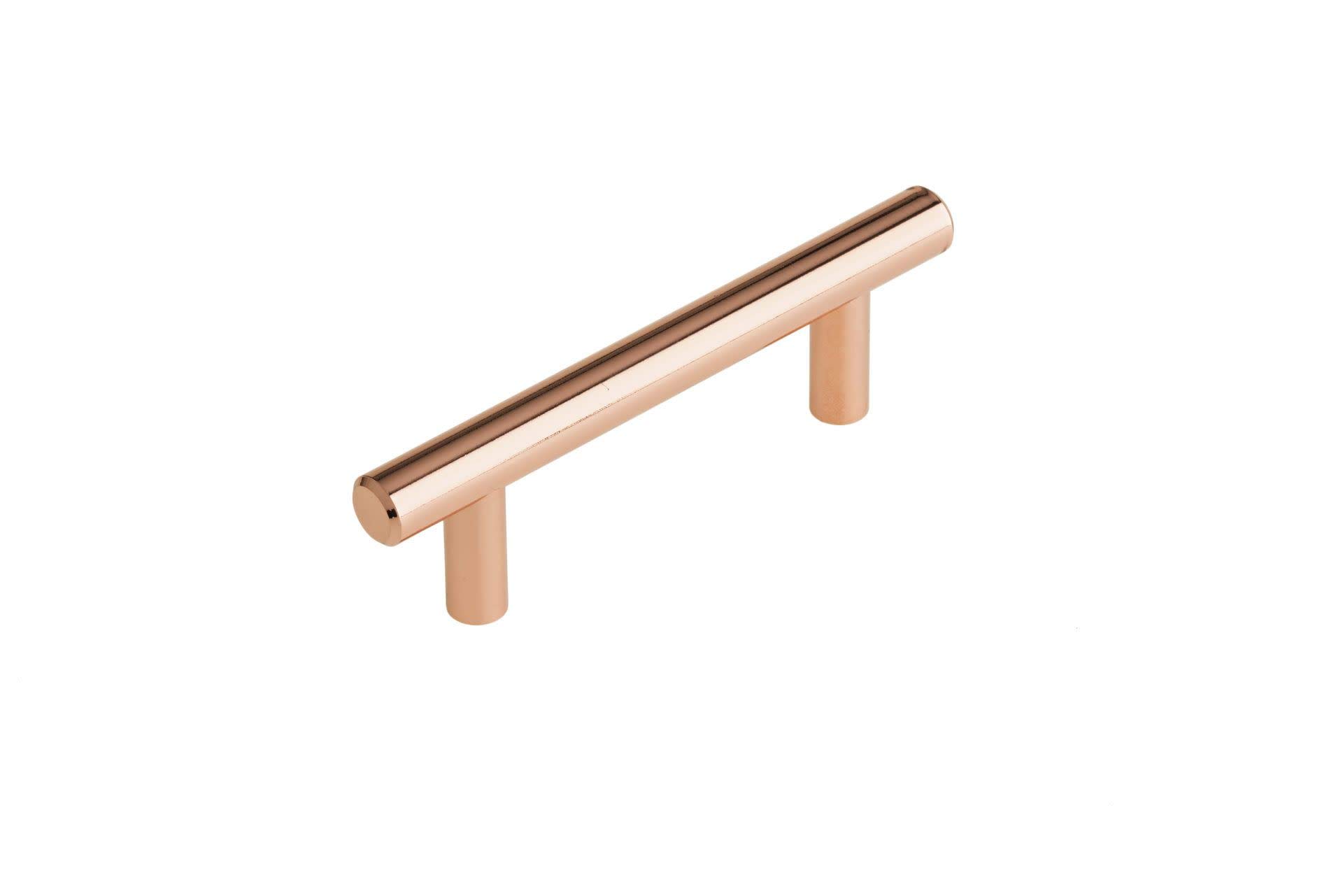 Richelieu BP20576 3 Inch Center to Center Bar Cabinet Pull - Matte Black Cabinet Handle for Kitchen, Bathroom & Furniture - Perfect for Drawers, Cabinets & Home Renovation Projects