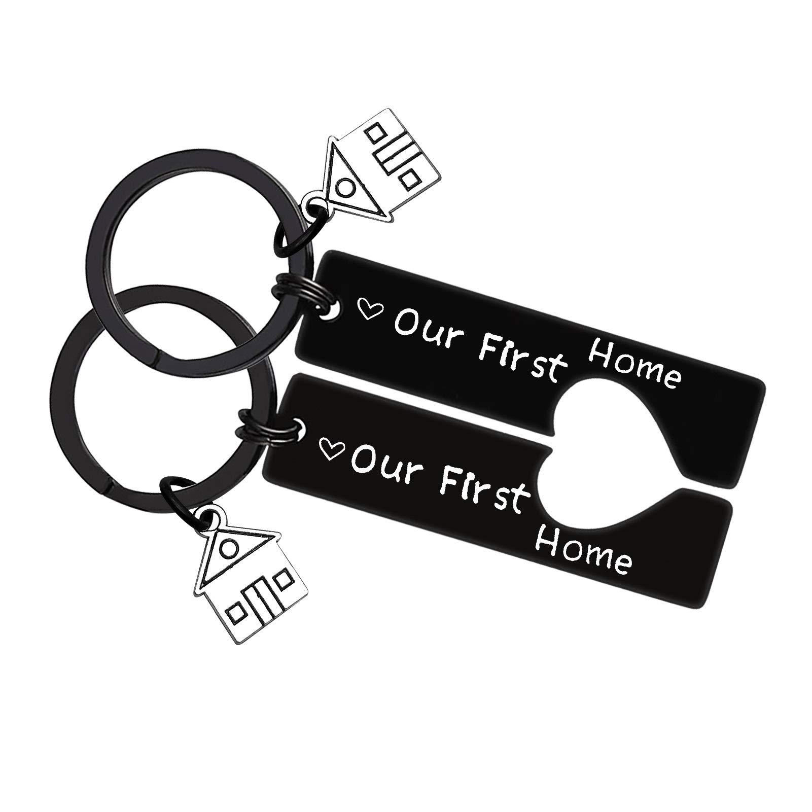 Xiahuyu New Home Keychain - Housewarming Gift for New Homeowners, First Home & Moving In Present - Perfect for House Keys, Welcome Gifts & New Home Decor