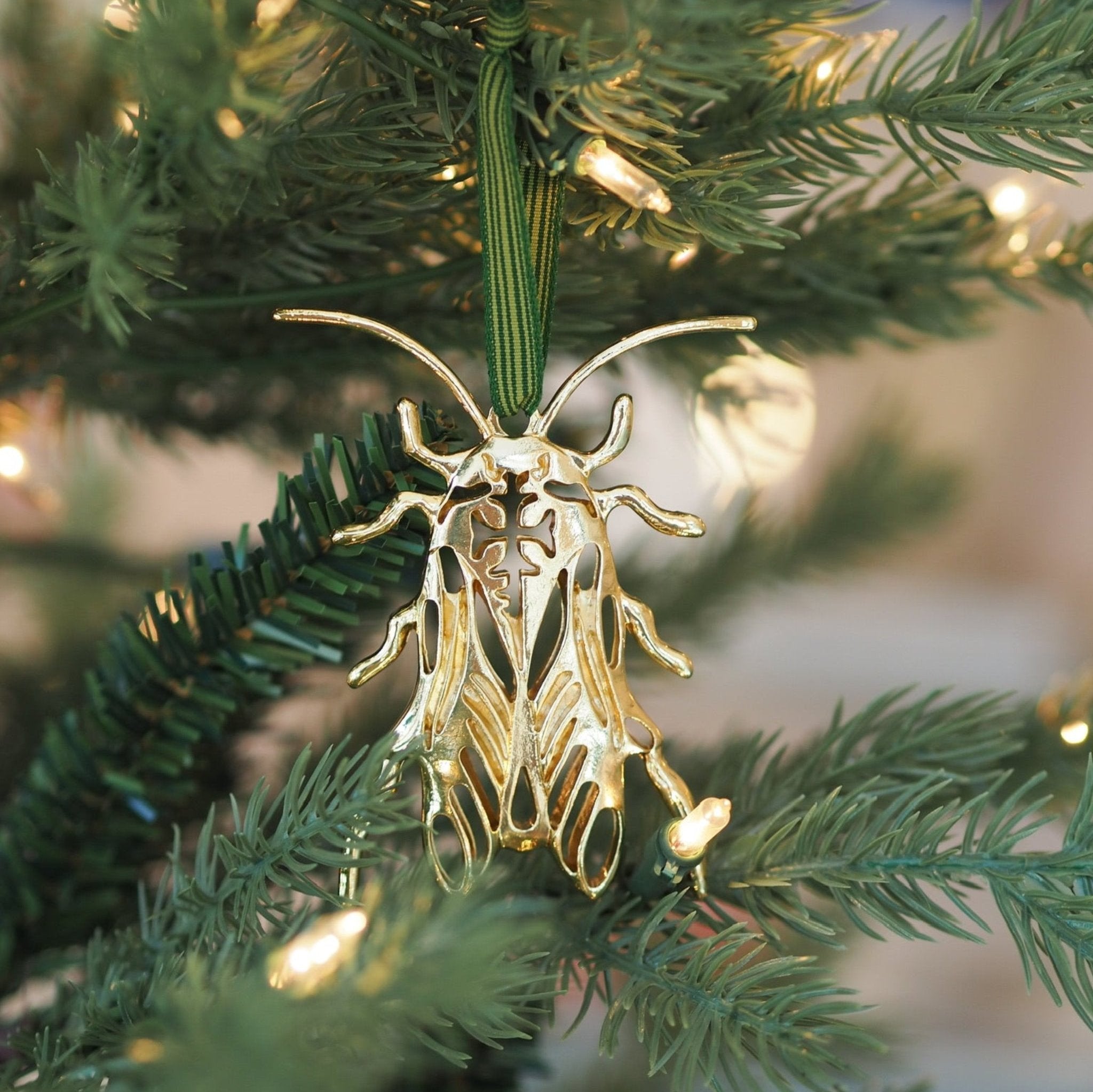2024 Goldbug Collection Christmas Ornament - Handmade Holiday Tree Decorations for Xmas, Perfect for Home, Office & Gift Giving