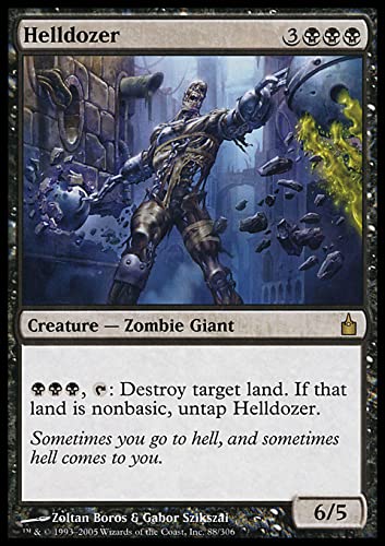 MTG Magic: The Gathering - Helldozer (88) Ravnica: City of Guilds RAV - Rare MTG Card for Commander & Modern Decks | Collectible Trading Card Game Accessory