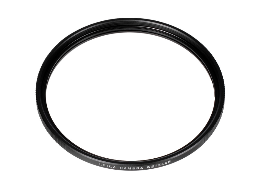 Leica E49 UVa II Slim Filter - Black Lens Filter for Leica Cameras - UV Protection & Scratch Resistance - Perfect for Outdoor Photography & Travel