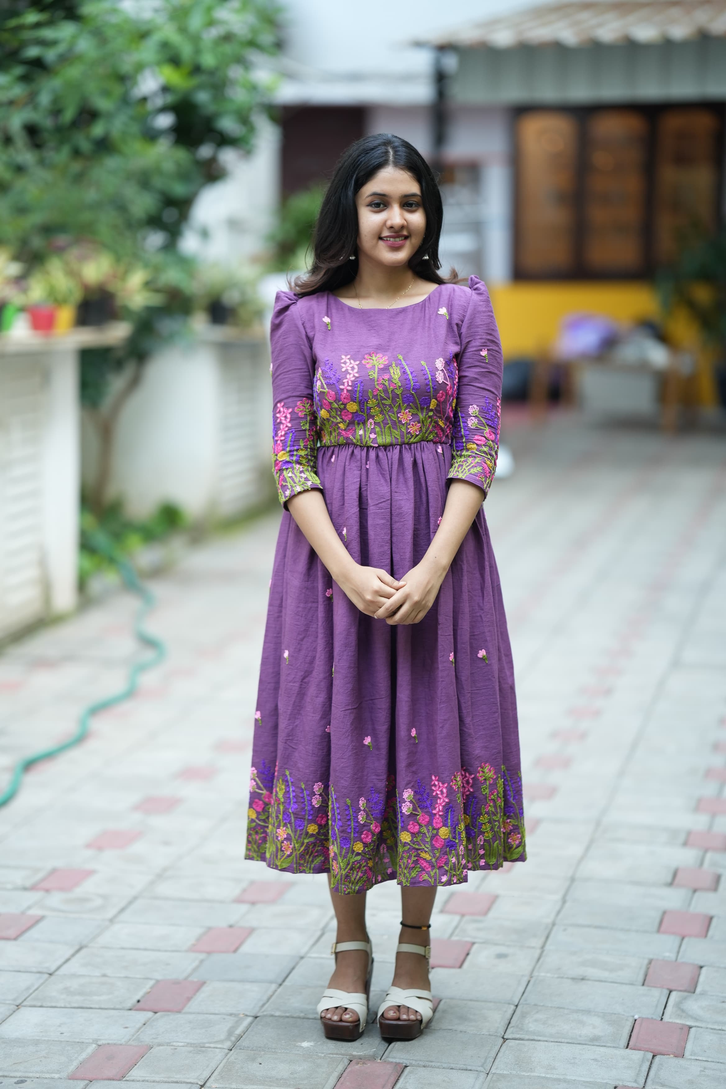 Aarvi Pure Cotton Dress for Women | Comfortable & Breathable Summer Dress | Perfect for Casual Outings, Beach Wear & Daily Use