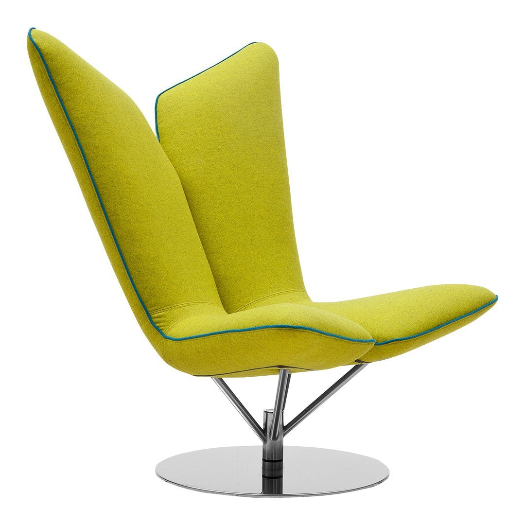 Busk Hertzog Angel Chair - Modern Lounge Chairs with Softline Comfort | Perfect for Living Room, Bedroom & Office Relaxation