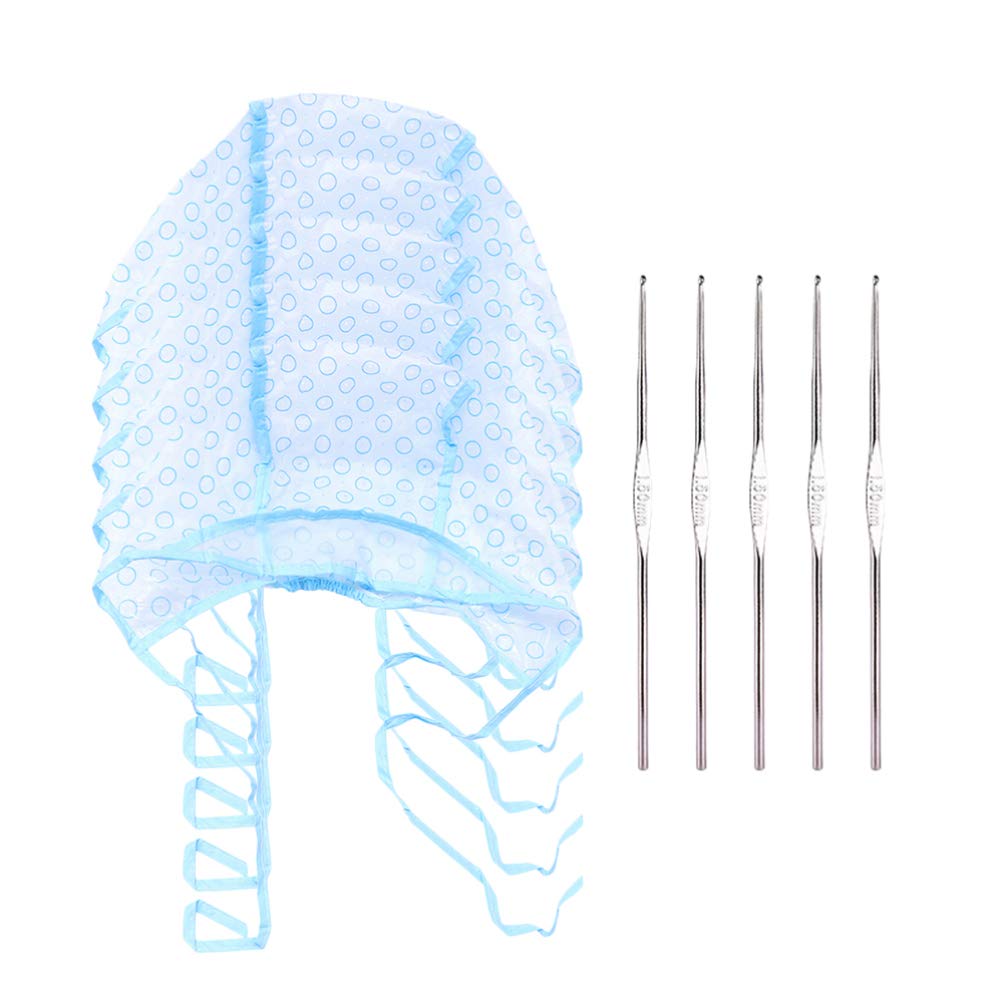 Professional Hair Dye Cap with Needle for Salon & Home Hair Coloring - Perfect for DIY Highlights, Root Touch-Ups & Creative Hair Coloring