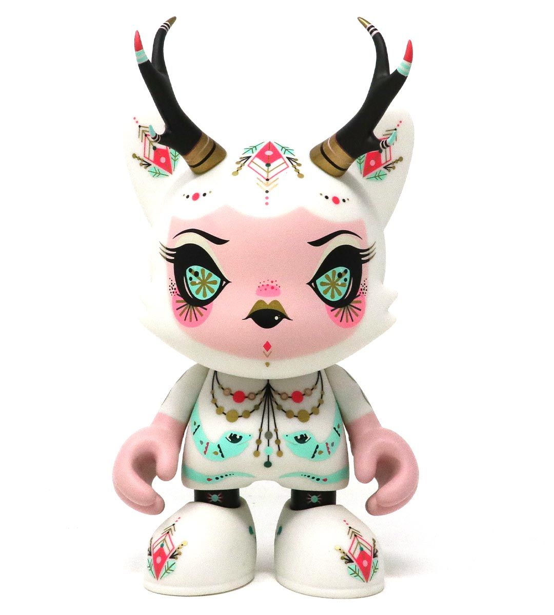 Frostbite Fauna Superjanky Julie West - Unique Handmade Ceramic Animal Sculpture for Home Decor, Gift & Art Collection | Perfect for Living Room, Office & Shelf Display