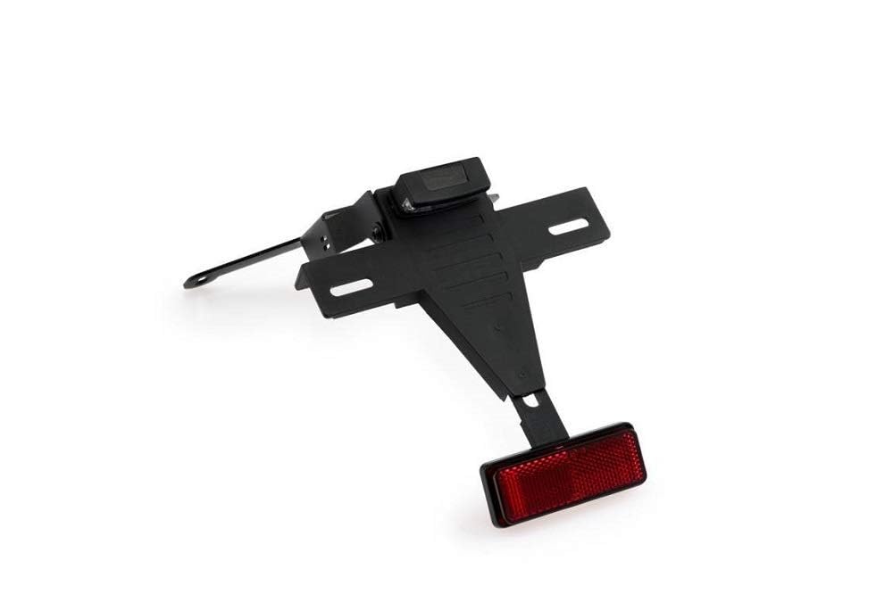 Puig License Plate Holder for Yamaha T-Max 500 (2008-2011) - Durable Motorcycle Rear Bracket for Street Legal Compliance & Customization