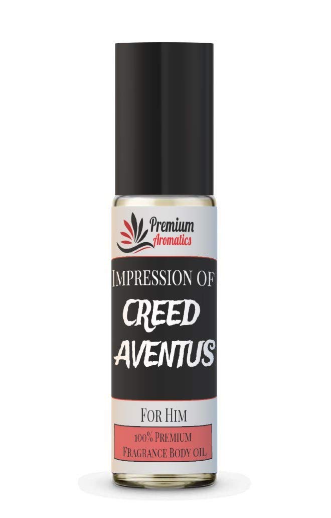 Premium Aventus (M) Impression Fragrance Body Oil - Travel Size Roll-On for Men | Long-Lasting Scent for Work, Gym & Date Night