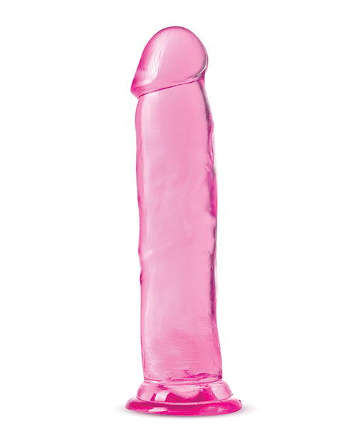 B Yours Plus Thrill n' Drill Realistic 9 Inch Pink Dildo - Adult Toy for Couples & Solo Play, G-Spot Stimulation, Waterproof & Body-Safe Silicone