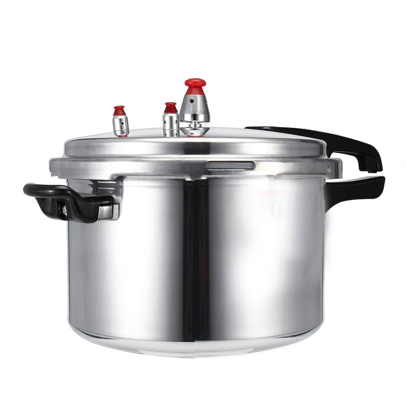 Premium Aluminum Alloy Pressure Cooker - 3L (18cm) Energy Efficient & Safe Cooking Pot for Home Kitchen, Outdoor Camping & Gas Stove Use - Ideal for Fast Meals, Camping Trips & Emergency Preparedness