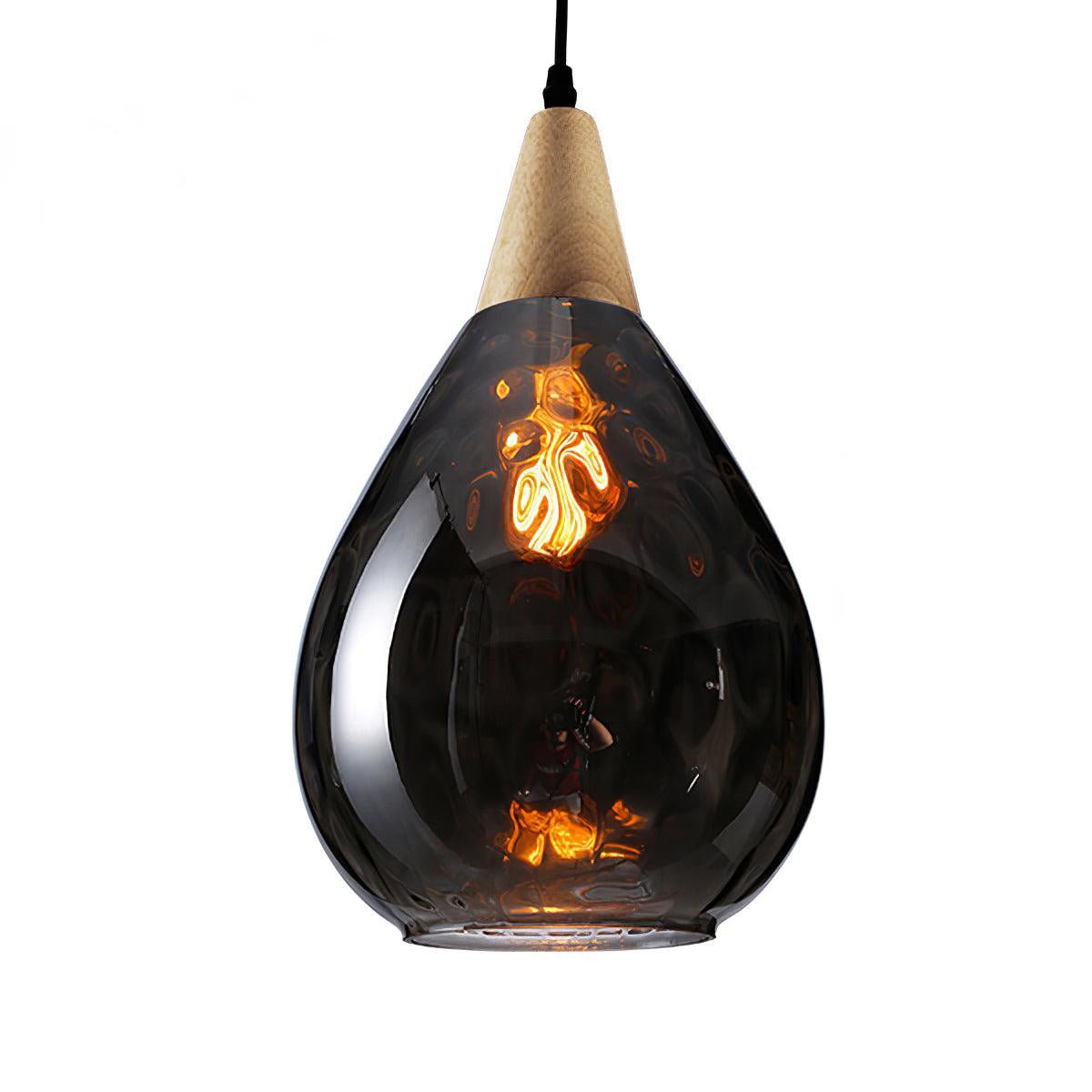 Modern Besnier Glass Pendant Light - Elegant Hanging Fixture for Kitchen Island, Dining Room & Living Room Decor - Dimmable LED Lighting for Home & Office