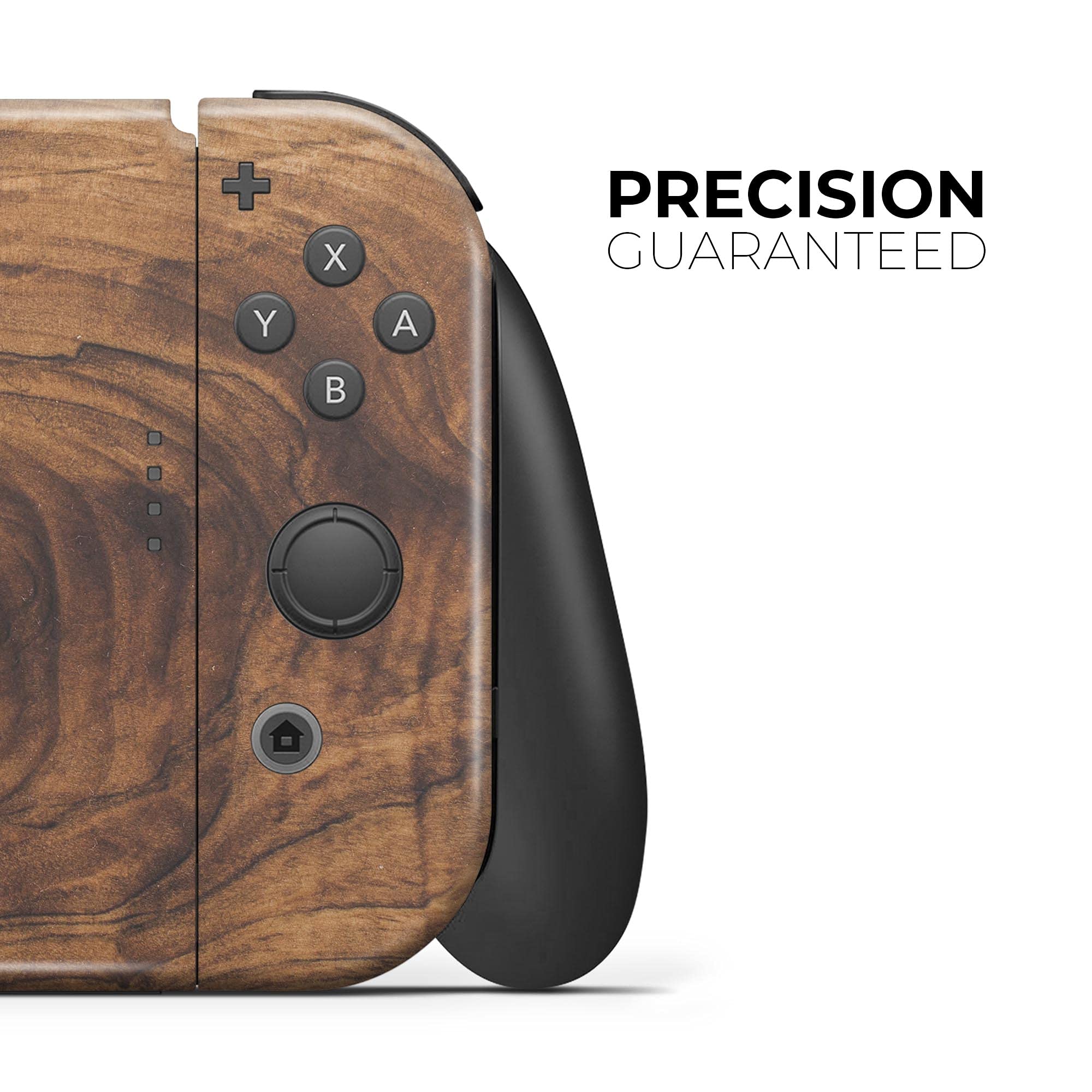 Nintendo Switch Skin Decal Cover - Scratch-Resistant Removable Vinyl Wrap with Wood Plank Design | Protective Bundle for Switch Console | Perfect for Gaming Protection & Customization
