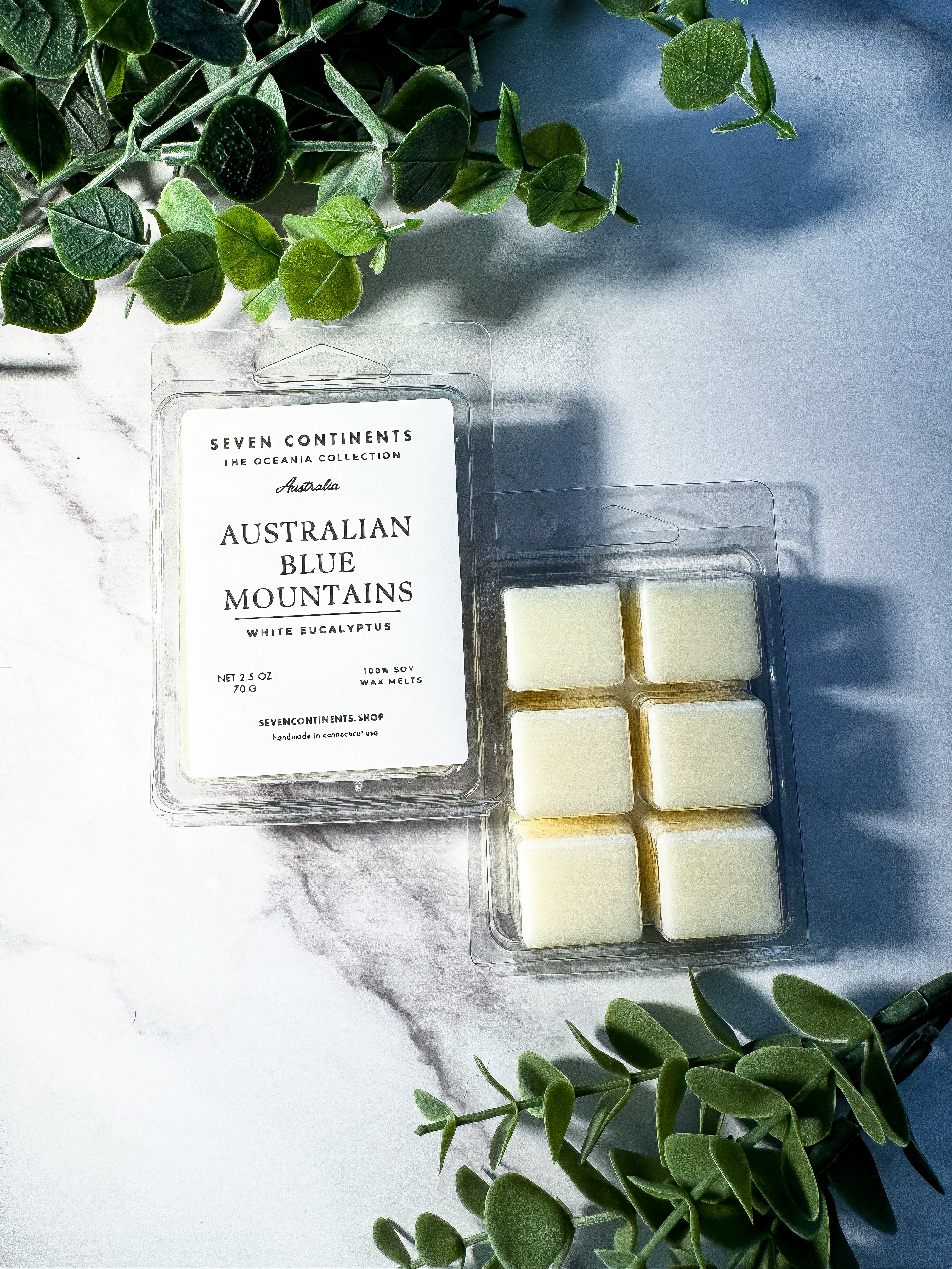 Premium Australian Blue Mountains Scented Soy Wax Melts - Handmade, Eco-Friendly, Long-Lasting Fragrance for Home, Office & Relaxation