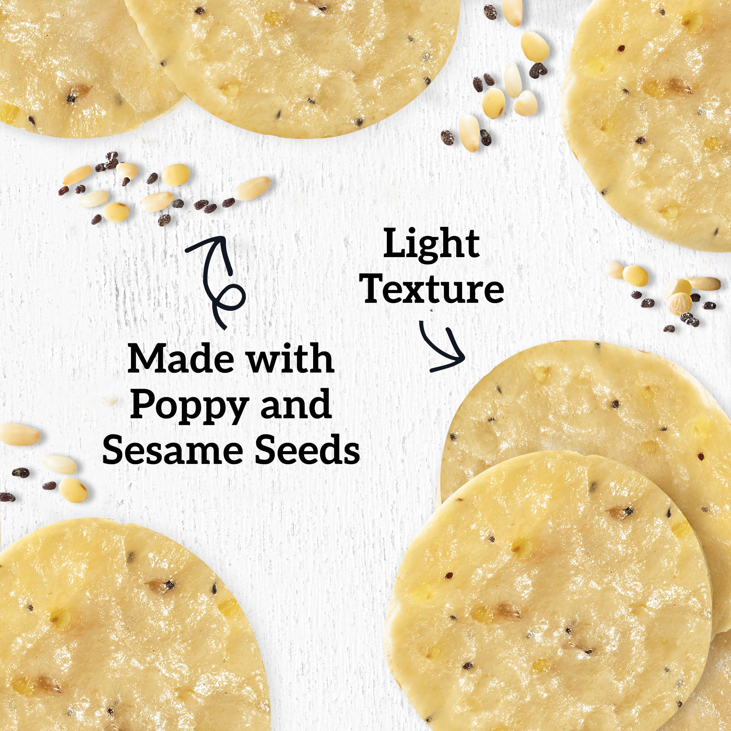 Good Thins Mixed Seed Rice Snacks - Gluten Free Crackers, Healthy Snack for Adults & Kids, 3.5 oz - Perfect for Lunchboxes, Office Snacks & On-the-Go Energy
