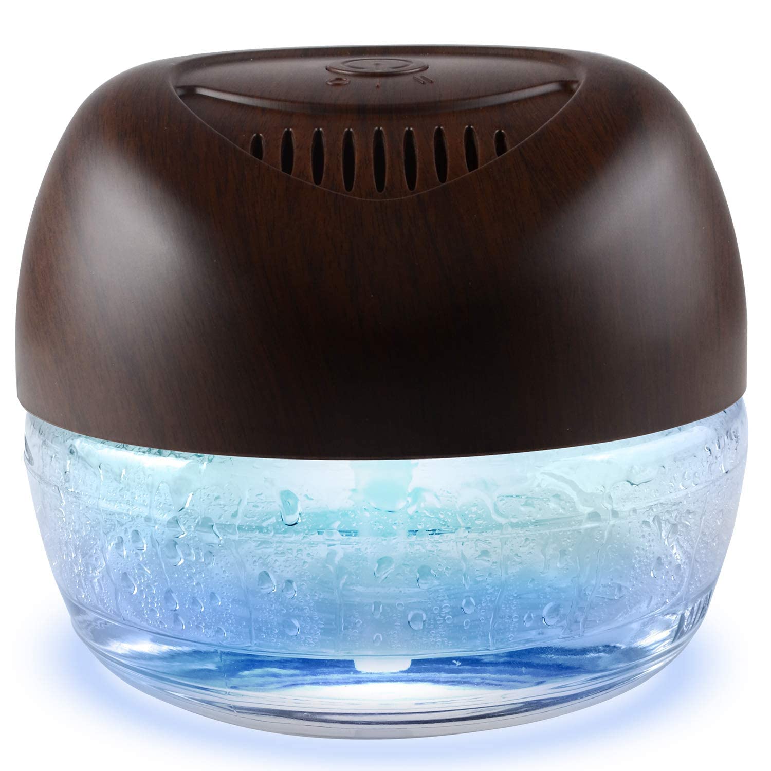 2-Pack Water-Based Air Purifier & Freshener with 7 LED Color Changing Mood Lights - Aromatherapy Diffuser for Home, Office, Bedroom, and Living Room - Eliminates Odors & Enhances Relaxation