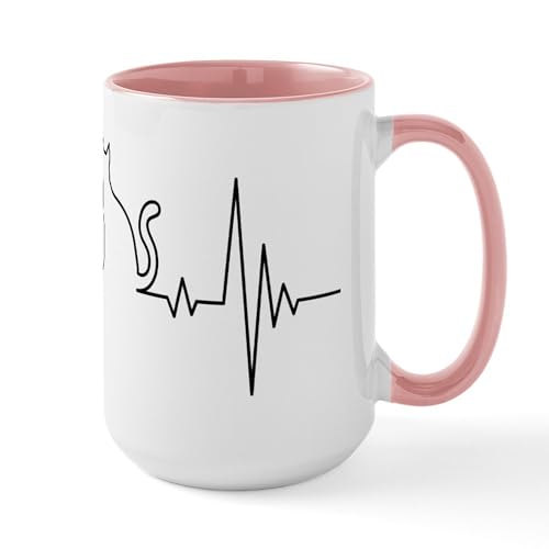 White/Pink Inside - Cat Heartbeat
