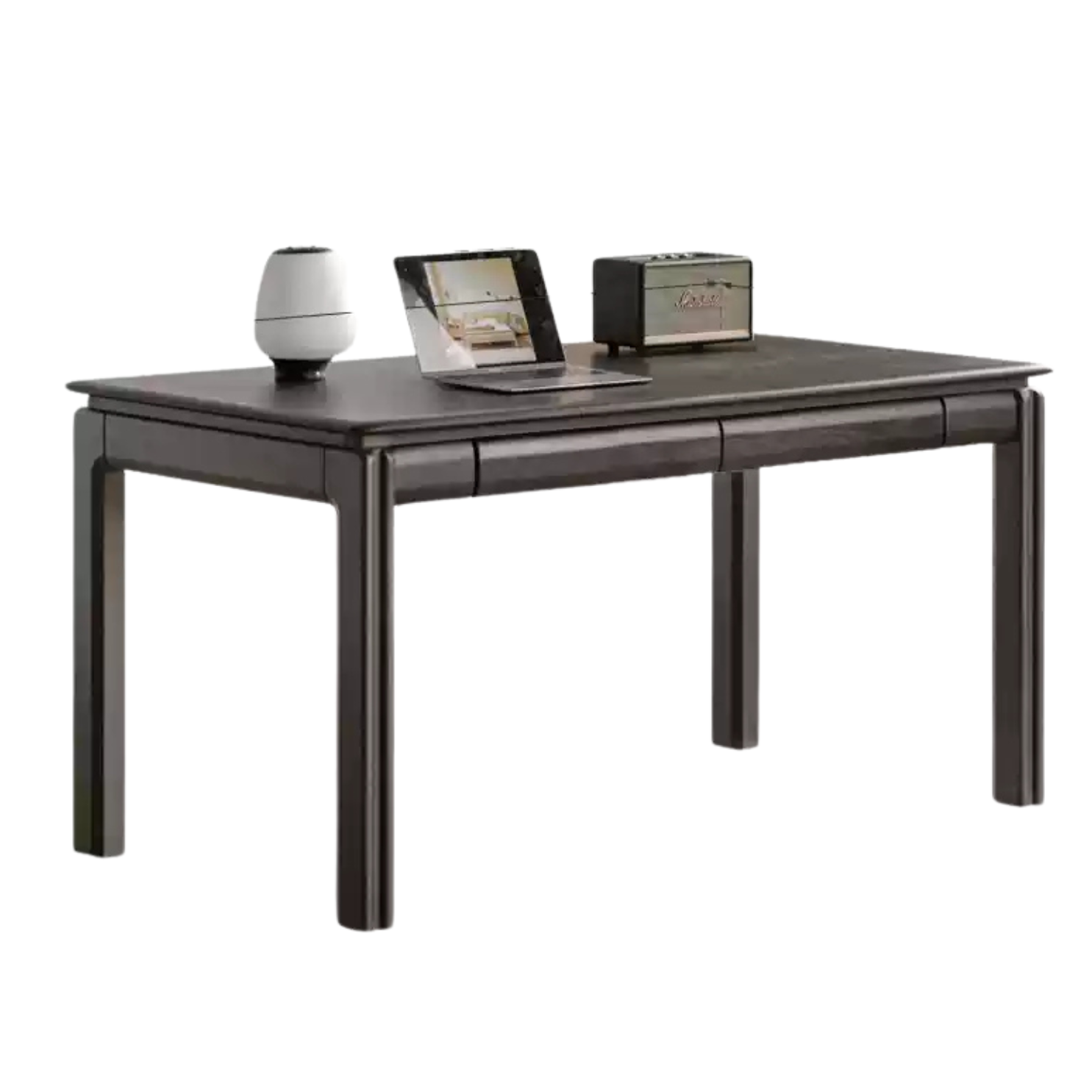 Premium Oak Solid Wood Large Size Desk - Durable & Stylish Home Office Desk for Work, Study, and Gaming - Perfect for Modern Workspaces & Home Offices