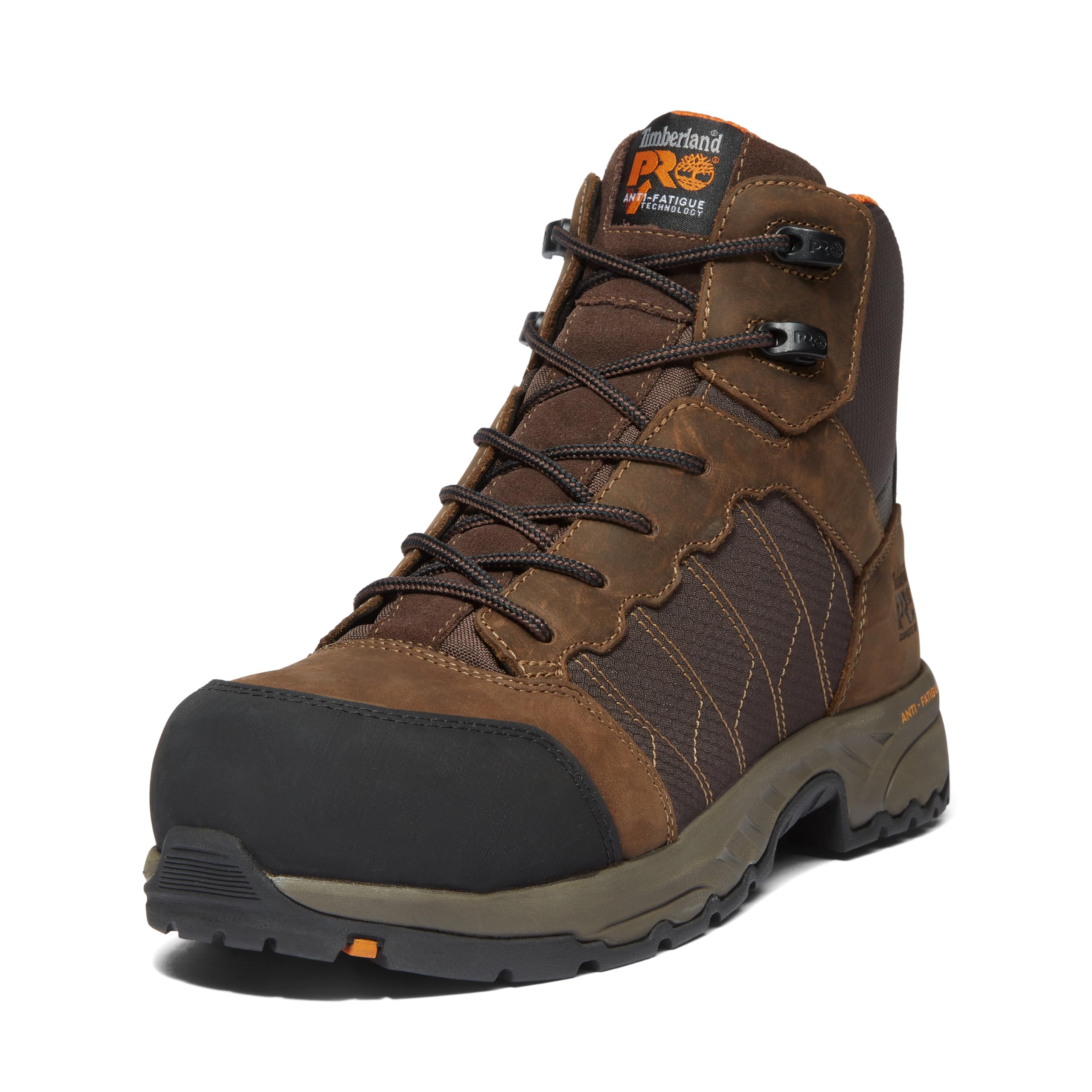 Timberland PRO Men's Payload 6 Inch Composite Safety Toe Work Boots - Waterproof Steel Toe Industrial Shoes for Construction, Warehouse & Outdoor Work