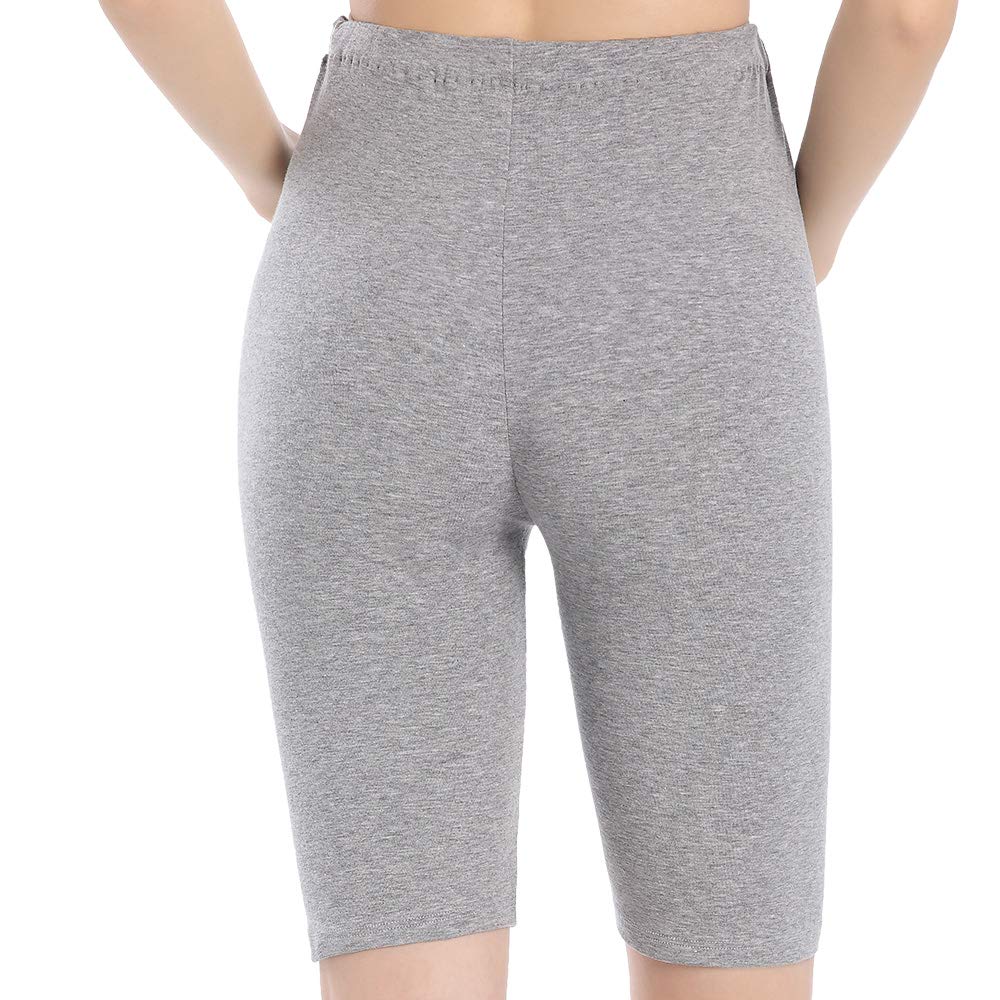QingWan Women's Maternity Yoga Shorts - Over The Belly Pregnancy Leggings for Comfort & Support | Perfect for Prenatal Workouts, Lounge & Everyday Wear