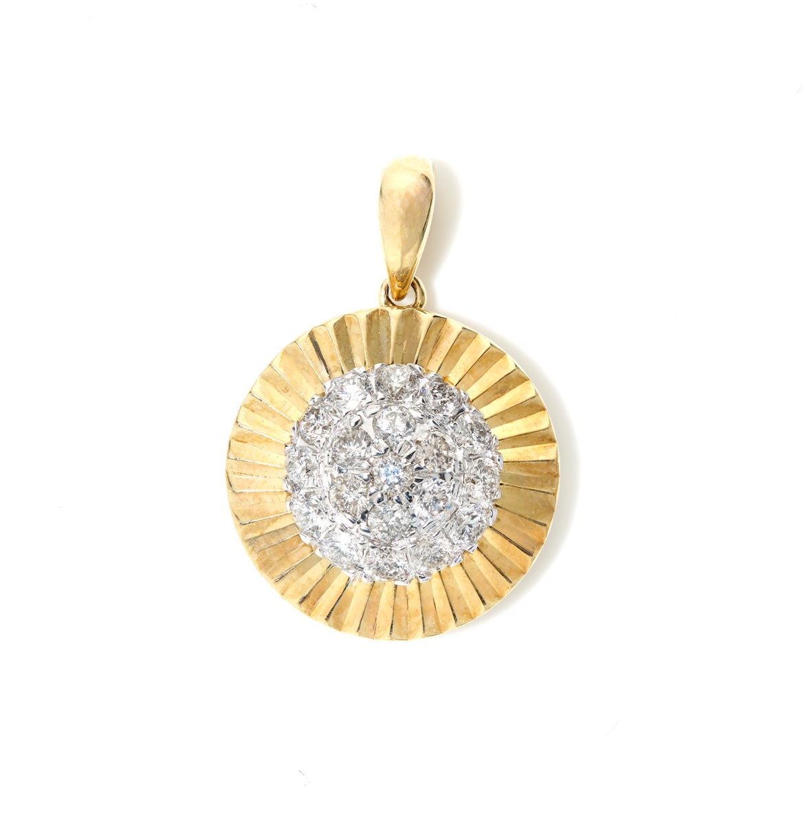 Presidential Pendant Necklace - Wide Design for Men, Gold & Silver Plated, Luxury Statement Jewelry | Perfect for Formal Events, Gifts & Political Enthusiasts