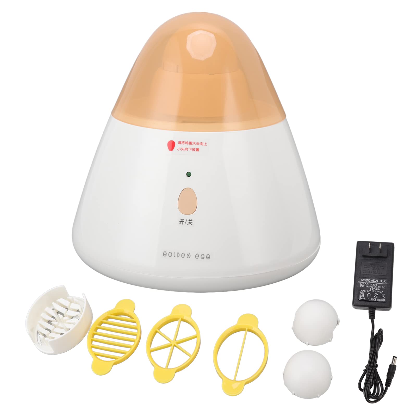 36W Portable Electric Egg Scrambler - Golden Egg Maker & Yolk Protein Mixer for DIY Cooking, Baking, Smoothies & Protein Shakes | Perfect for Kitchens, Bakeries & Fitness Enthusiasts