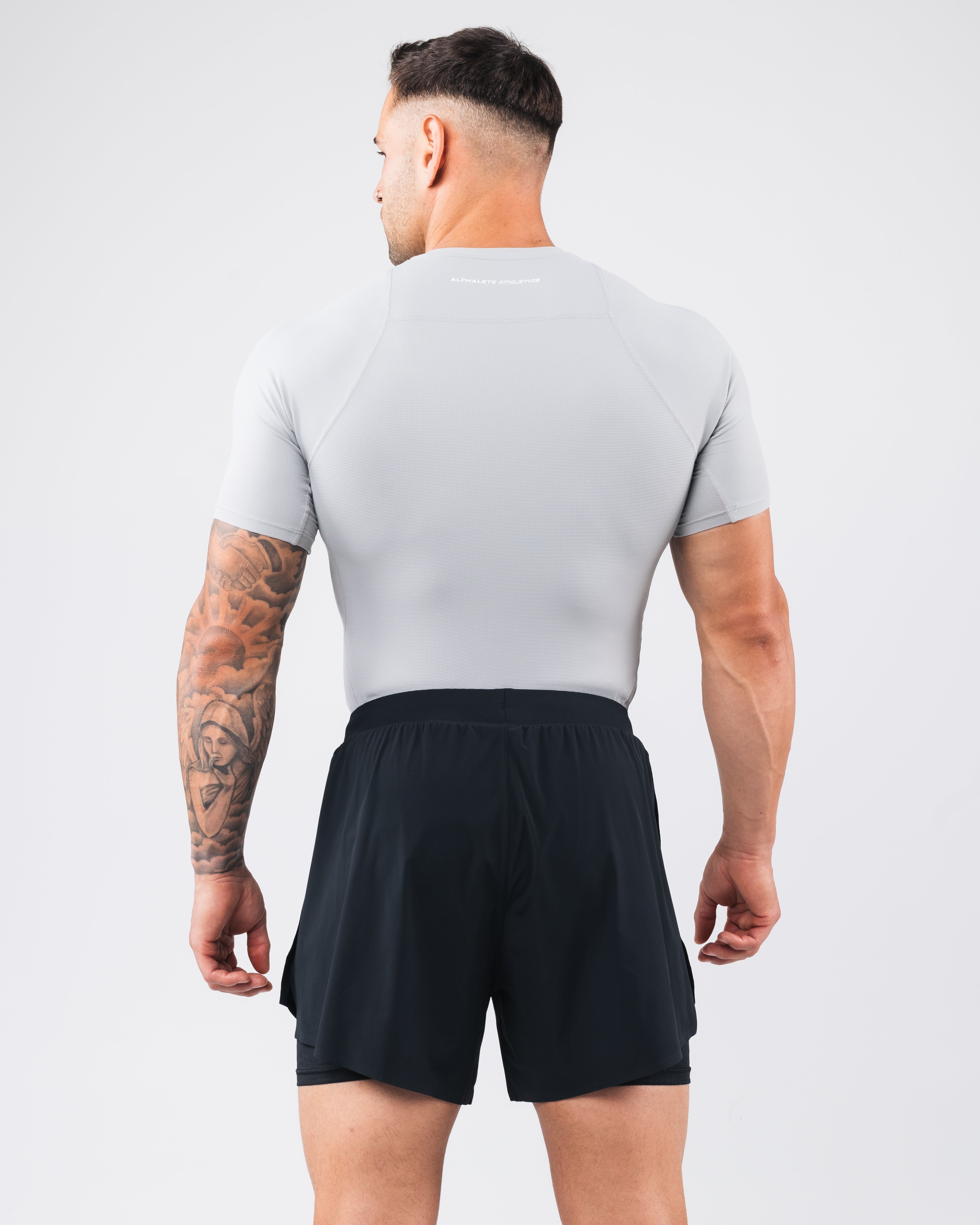 High-Performance Power Short Sleeve Shirt - Moisture Wicking & Breathable Activewear for Men & Women - Perfect for Gym, Running & Outdoor Sports