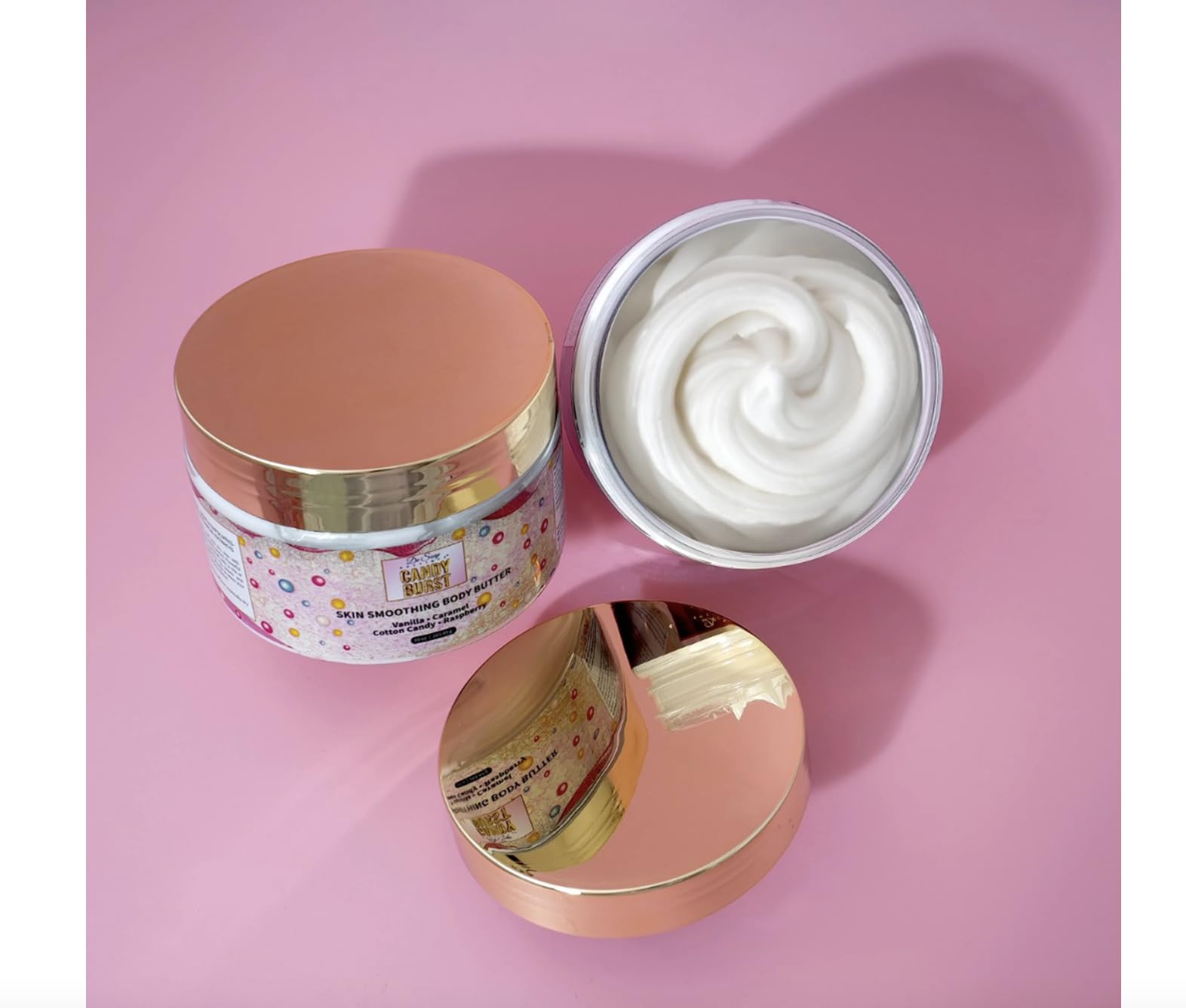 De Soap Boutique Cherry Blossom Body Butter - Ultra Moisturizing Cream for Dry Skin, Natural & Vegan, 8oz - Perfect for Daily Hydration & Spa Nights