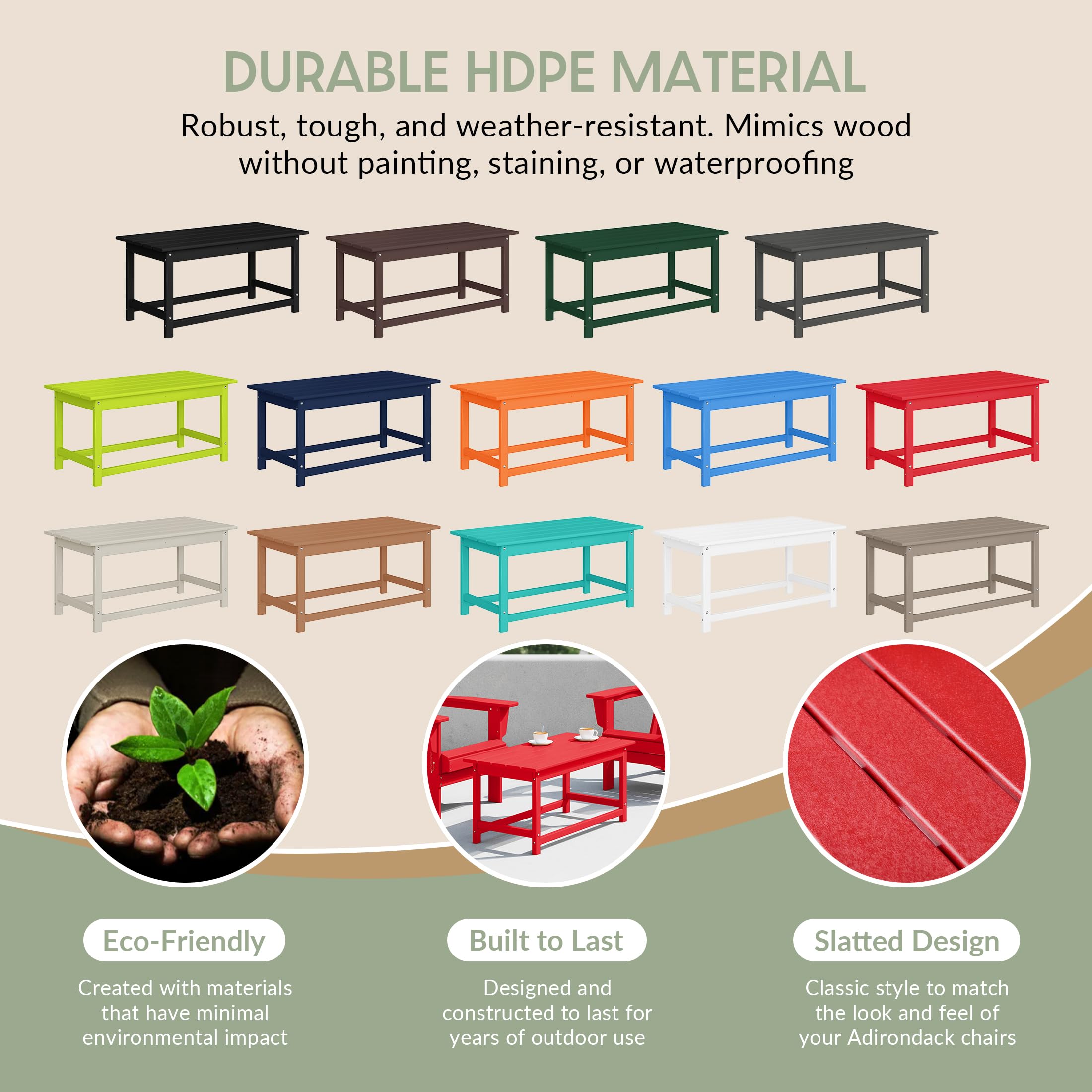 WestinTrends Malibu Outdoor Coffee Table - 35