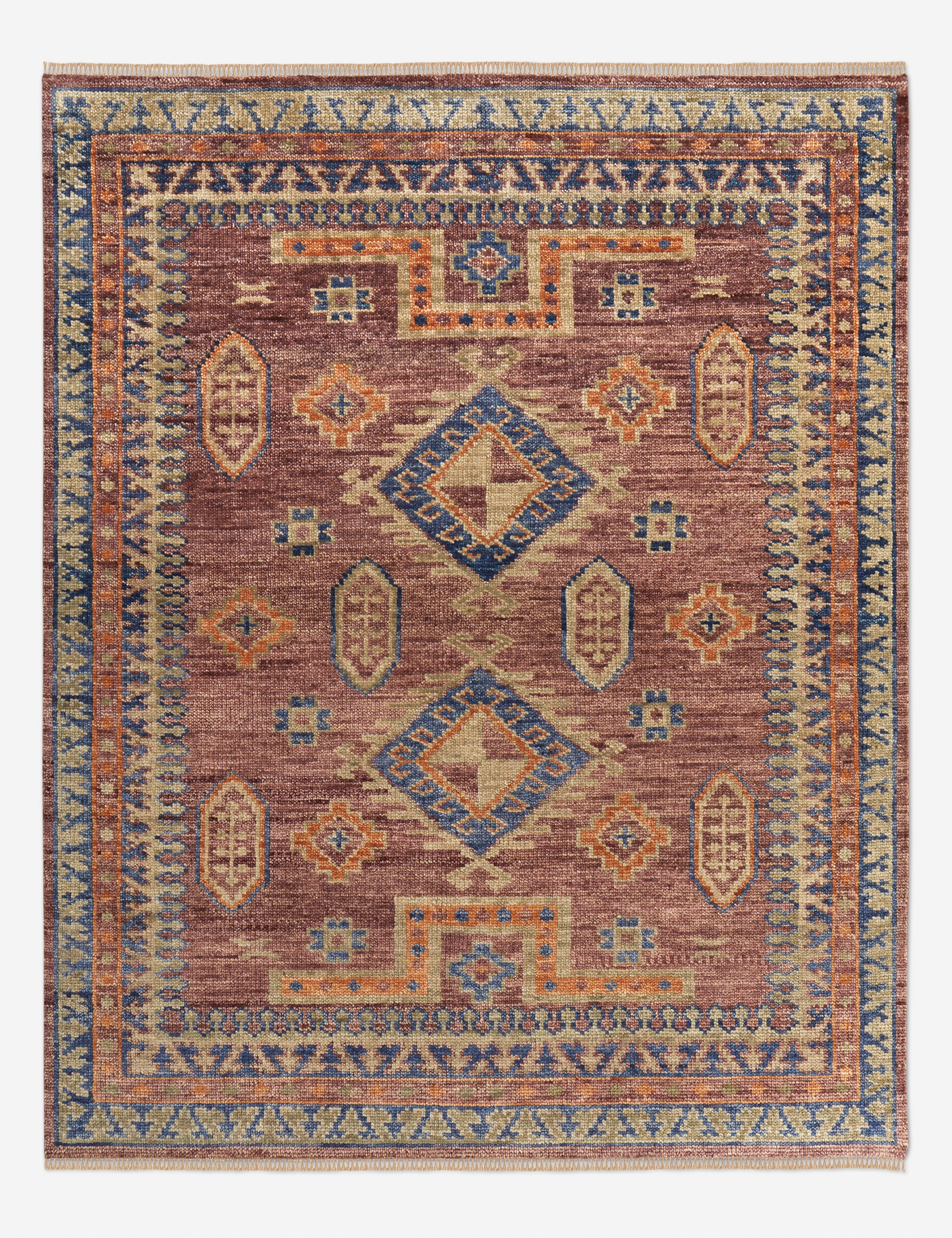 Handmade Cornado Wool Area Rug - Premium Hand Knotted Design for Living Room, Bedroom & Home Decor