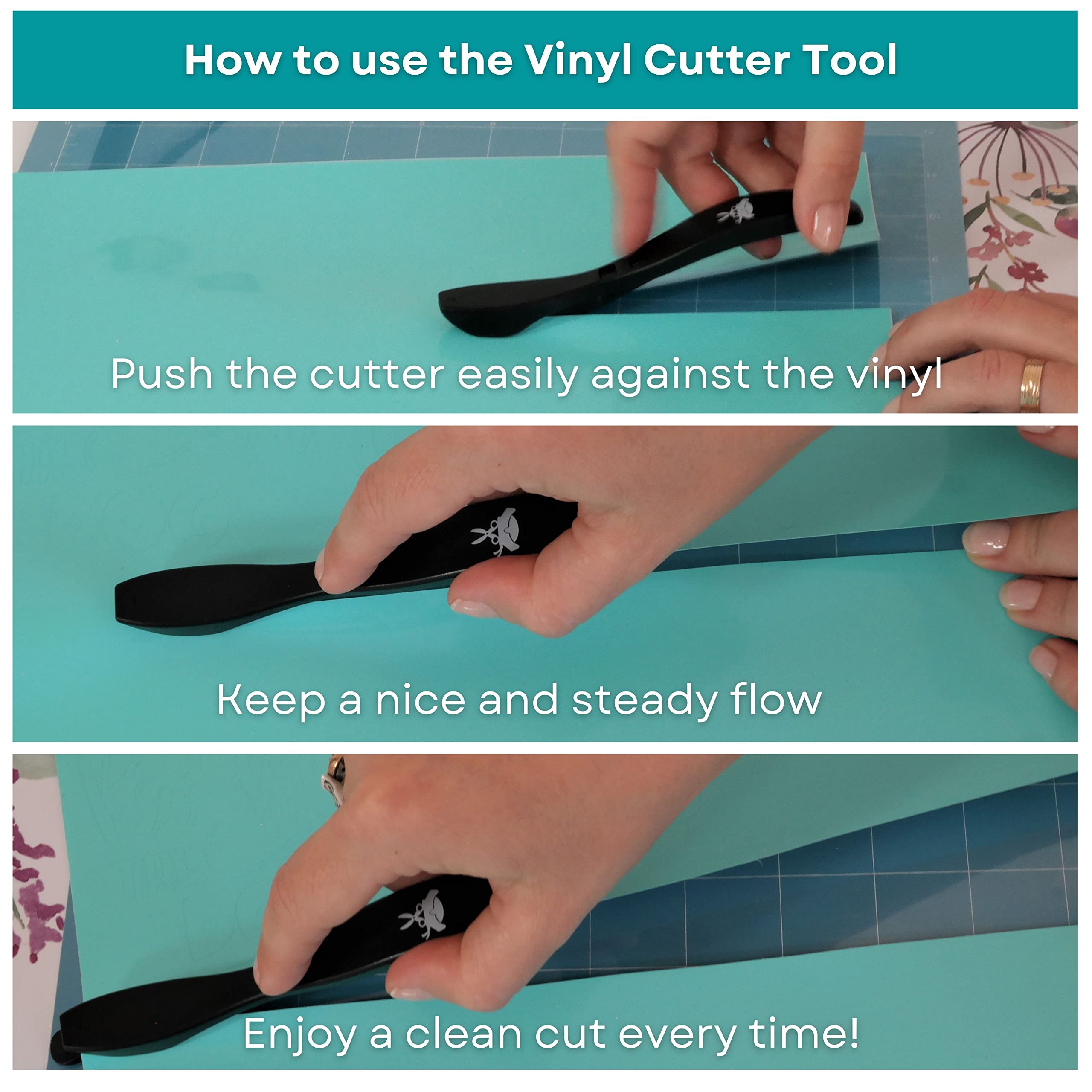 Hobby Captain Vinyl Tools Kit - 7pcs Precision Weeding Tools Set for Vinyl Cutting Machines | Includes Weeding Pen, Vinyl Squeegee, Scraper & Tweezers | Perfect for DIY Crafts, Sign Making & Vinyl Decal Projects