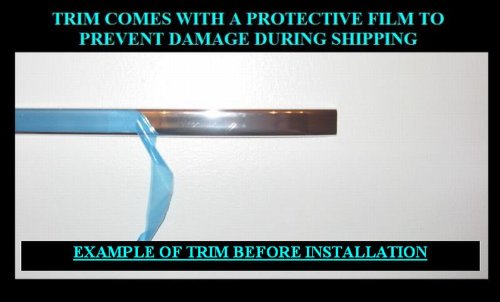 2000-2005 Toyota Echo Chrome Rear View Mirror Trim Replacement - Fits 2001 2002 2003 2004 Models - Upgrade Your Car Interior Accessories for Enhanced Style & Visibility