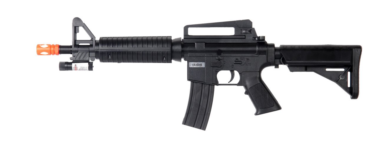 Velocity Airsoft M16A1 Spring-Powered Airsoft Rifle - Realistic Tactical Training & Outdoor Shooting Game for Adults & Teens