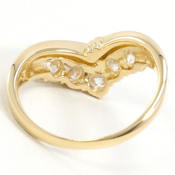 18K Yellow Gold Diamond Ring for Women - Elegant Wedding, Engagement & Anniversary Jewelry Gift - Perfect for Special Occasions & Everyday Luxury