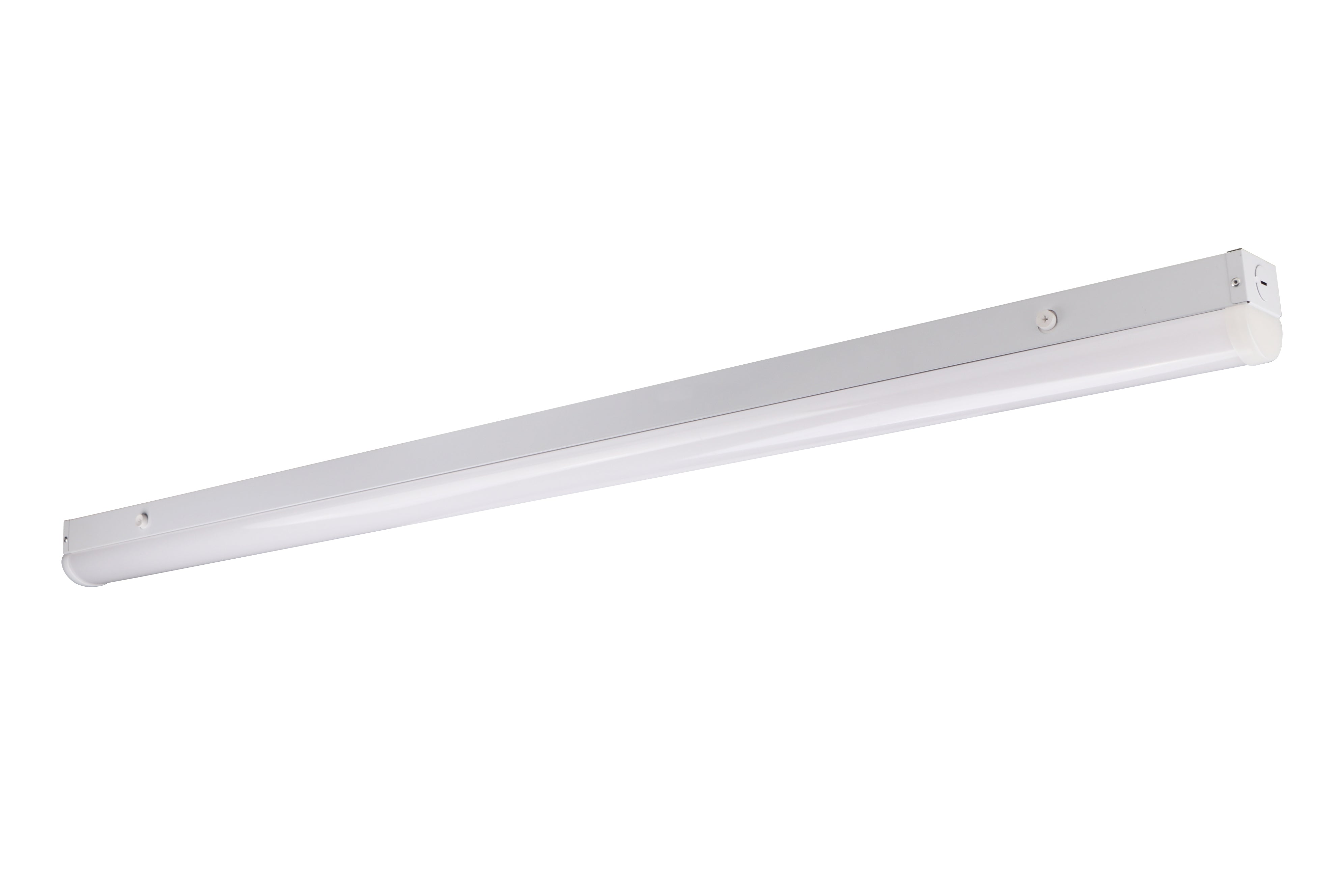 4ft LED Strip Light Fixture - Adjustable Wattage (40W/30W/20W) & Selectable CCT (3000K-5000K) - 5280 Lumens - UL & DLC Certified - Perfect for Kitchen, Garage & Office Lighting