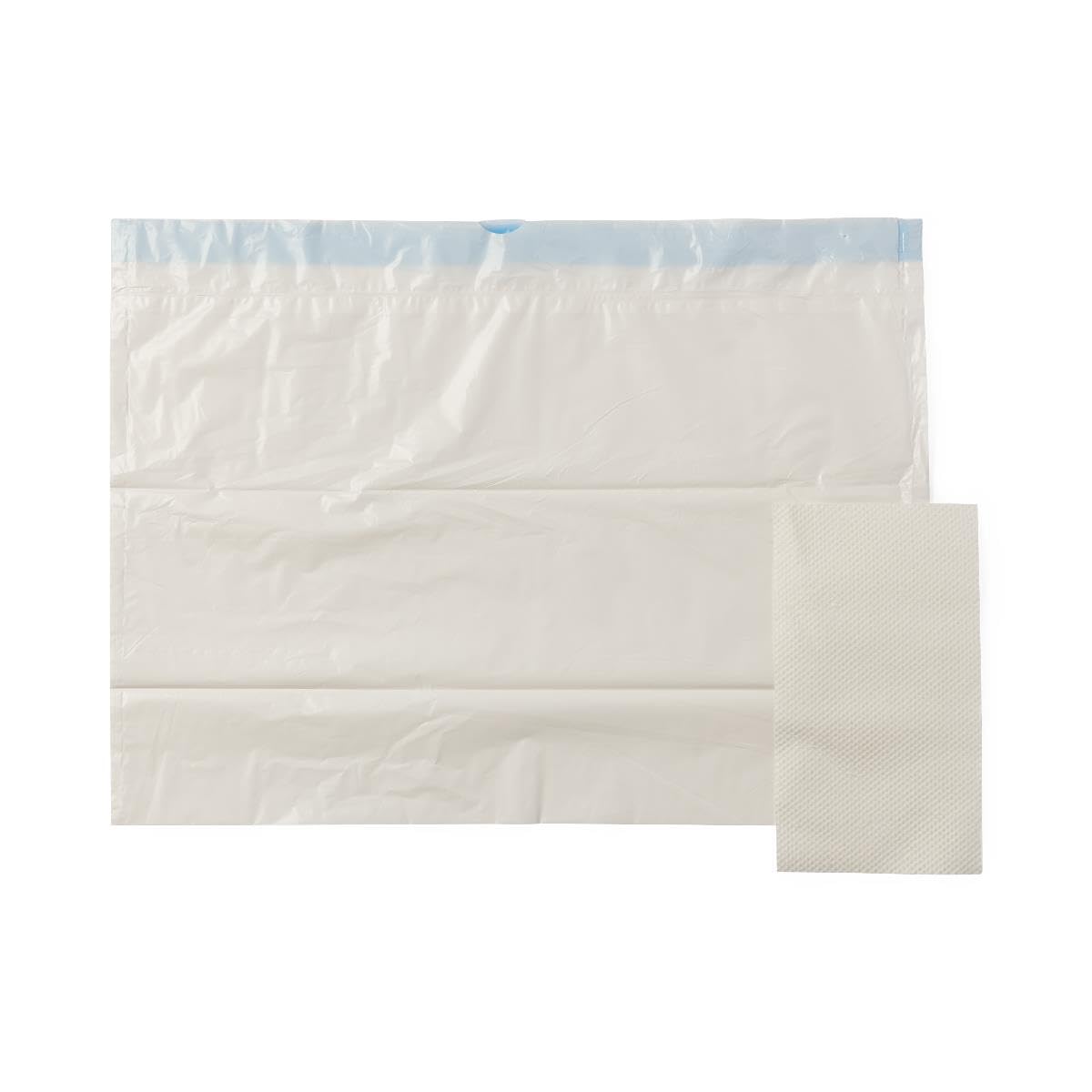 **Dr Dunley Commode Liners - 50 Pack Disposable Waste Bags for Adult Commode Chair | Leak-Proof, Fits Most Standard Bedside Commodes | Portable Toilet Bags for Camping, Travel & Home Care**