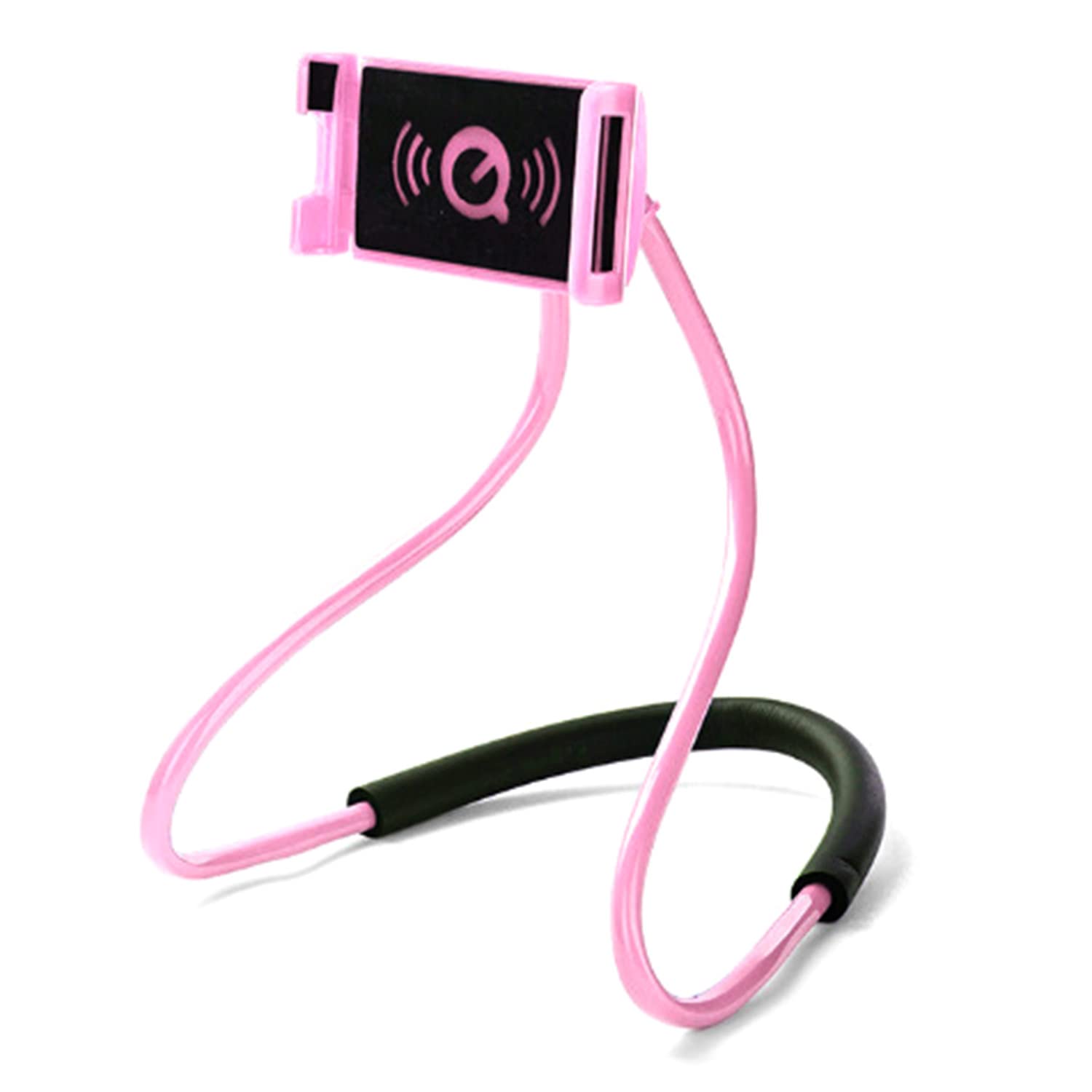 Probrother 360° Rotating Phone Holder for iPhone & Samsung - Neck Mount Stand for Hands-Free Viewing