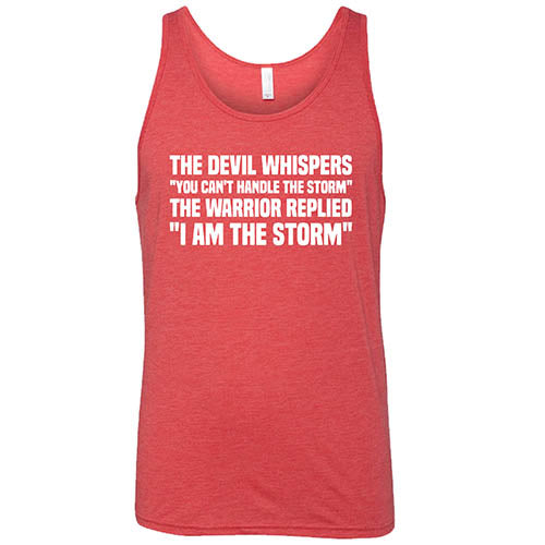 Unisex 'I Am The Storm' Motivational Warrior T-Shirt - Bold Inspirational Quote Tee for Gym, Workout & Everyday Confidence