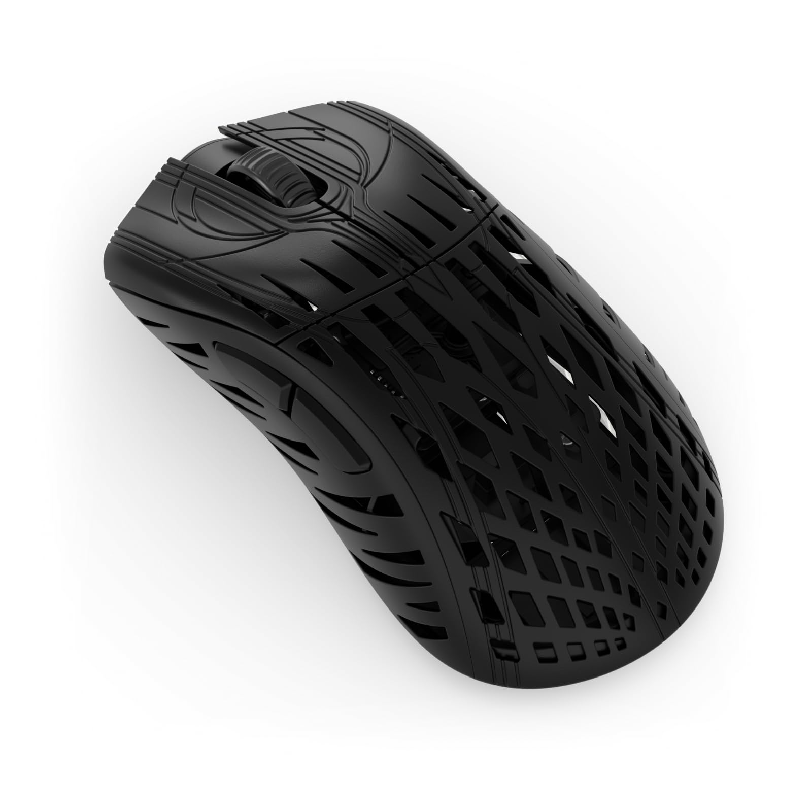 PWNAGE Stormbreaker Wireless Magnesium Gaming Mouse - 49g Ultralight Ergonomic Design with PAW3395 Optical Sensor (26,000 DPI) for Esports - 4KHz Polling Rate & 100% PTFE Skates - Perfect for FPS, MOBA, and Competitive Gaming (Black)