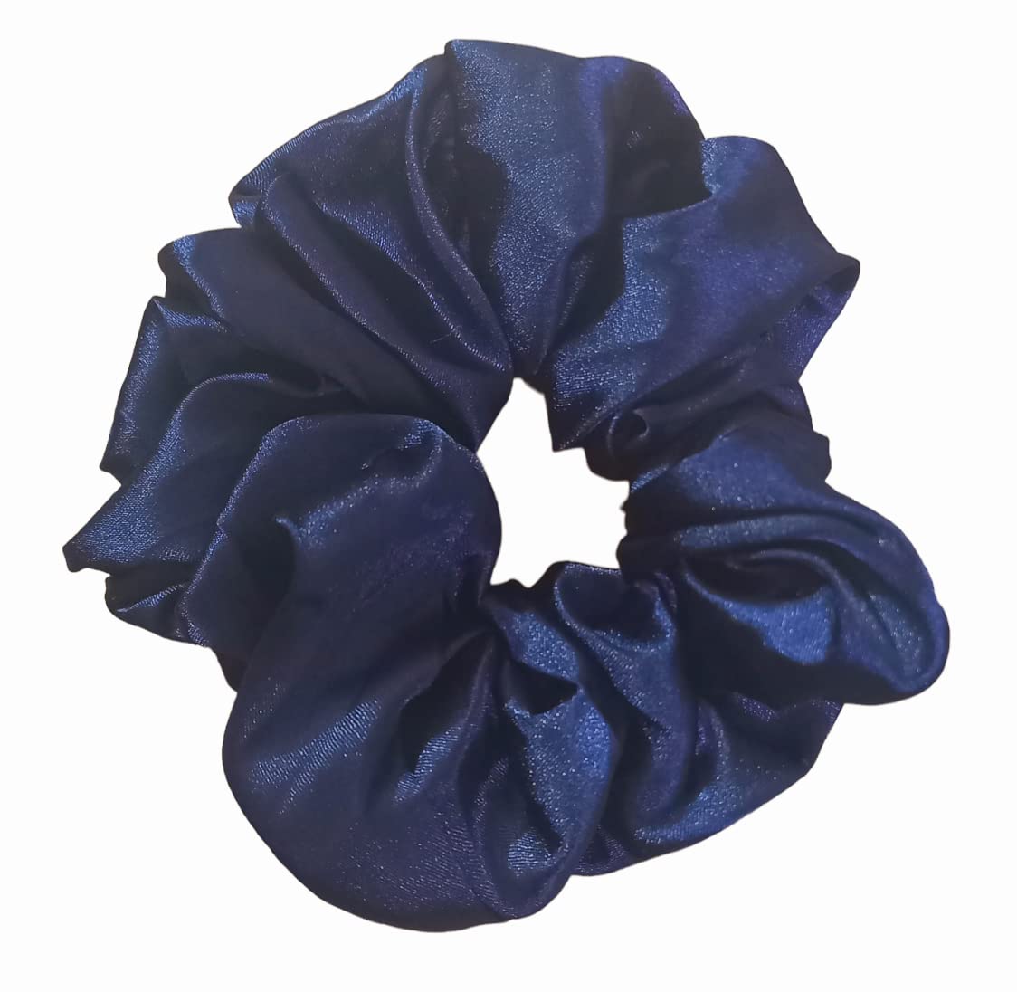 6 Pieces Satin Silk Scrunchies for Women - Soft No Slip Hair Ties, Gentle Ponytail Holders for Thick Hair (Perfect for Work, Gym & Everyday Use)
