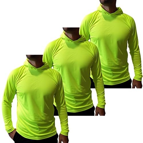 Safety Green Hood - Bird Eye Poly