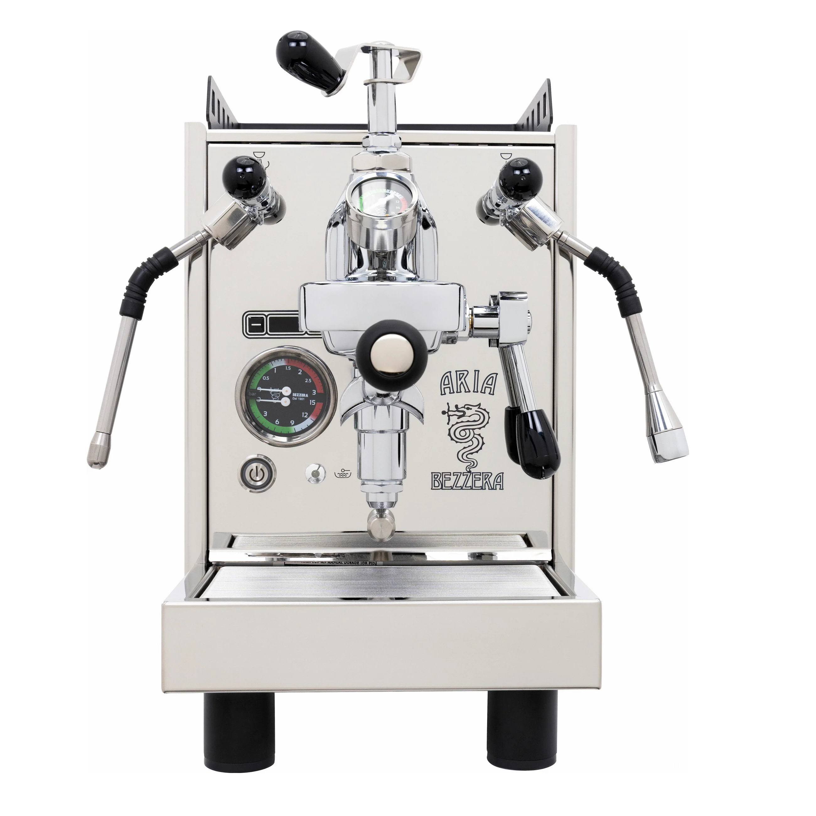 Bezzera Aria TOP Espresso Machine - Professional Italian Coffee Maker for Home & Cafe Use | Perfect for Lattes, Cappuccinos & Espresso Drinks