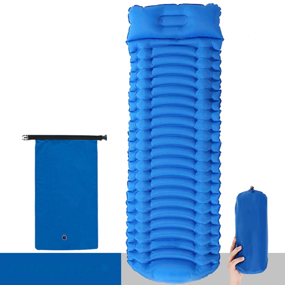 Ultralight Inflatable Camping Sleeping Pad with Built-in Pump - Waterproof Air Mattress for Backpacking, Hiking & Travel | Compact Portable Design for Outdoor Adventures, Camping Trips & Backcountry Exploration