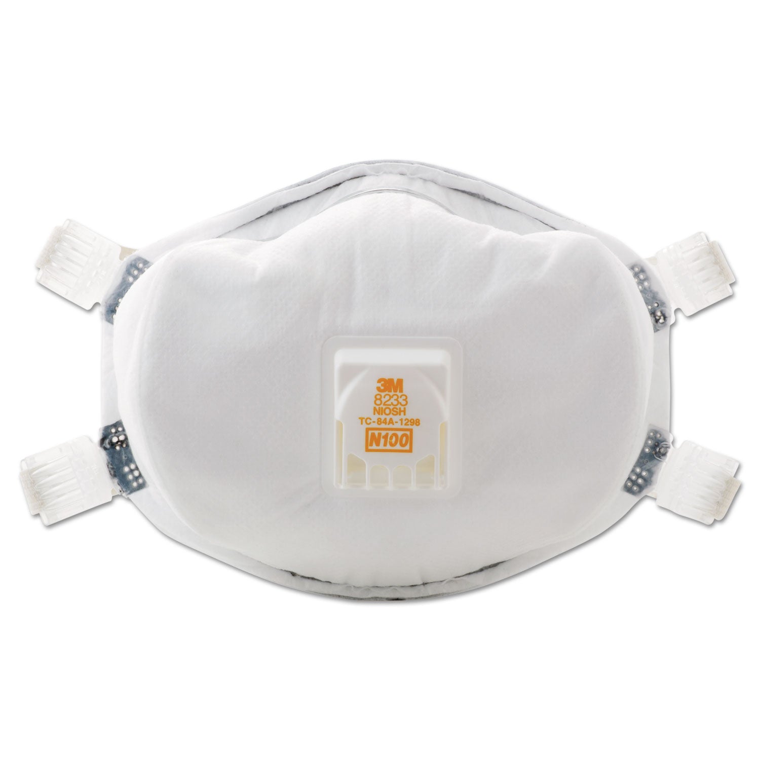 3M™ N100 Particulate Respirator - Standard Size Dust Mask for Construction, Woodworking & Painting - NIOSH Certified Safety Mask for Protection Against Dust, Pollen & Allergens